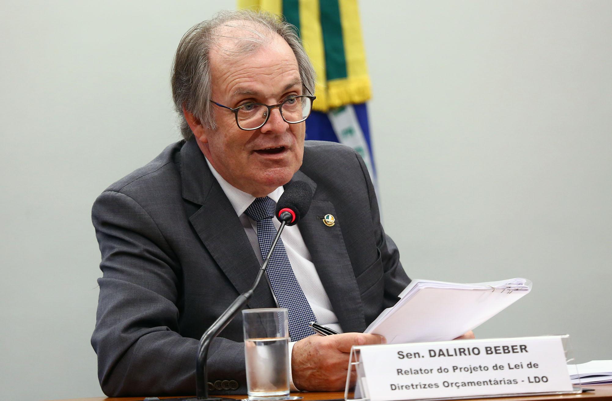 Dalírio Beber é o relator da LDO que será votada nesta quarta (11) / Créditos: Câmara dos Deputados - Cleia Viana Dalírio Beber é o relator da LDO que será votada nesta quarta (11)