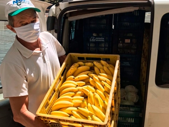 Distribuição de alimentos Foto: MEC/FNDE Distribuição de alimentos Foto: MEC/FNDE