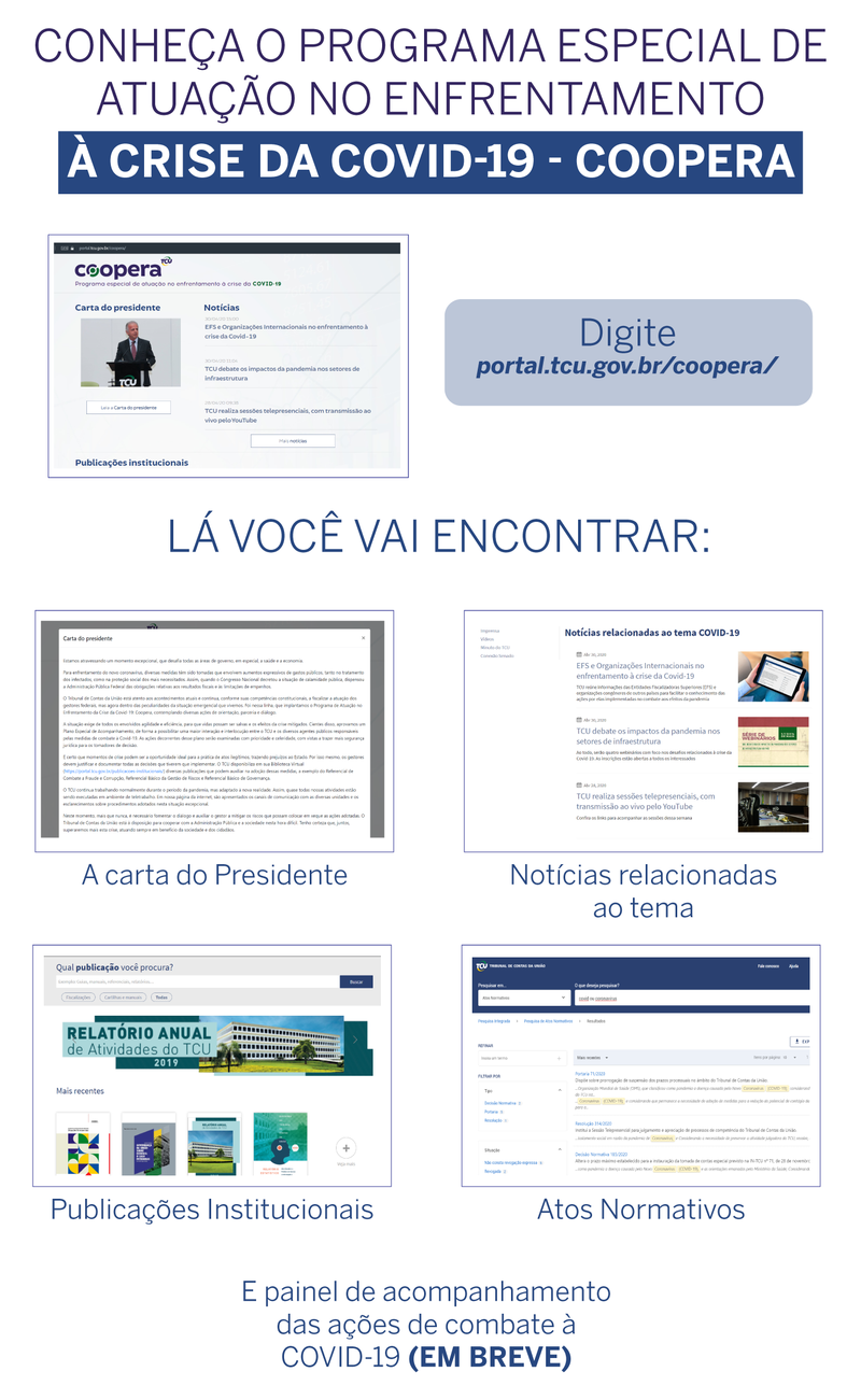 Programa COOPERA  Imagem: Artes