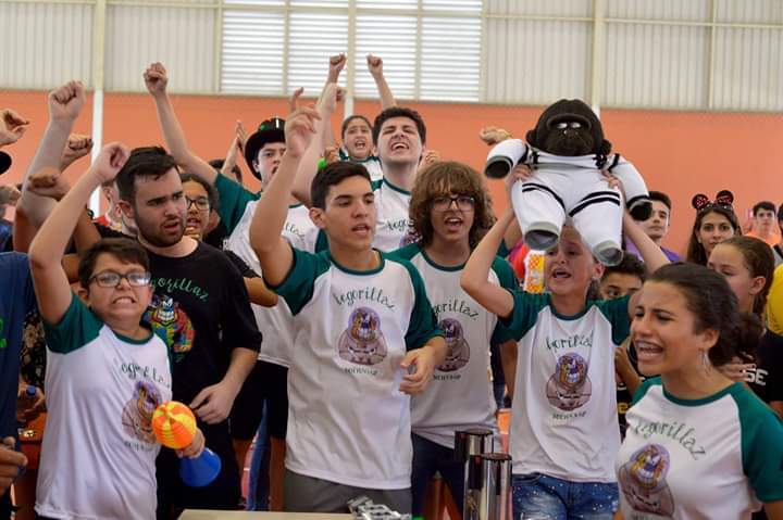 Equipe Legorillaz durante etapa regional do Torneio SESI de robótica / Foto: arquivo pessoal