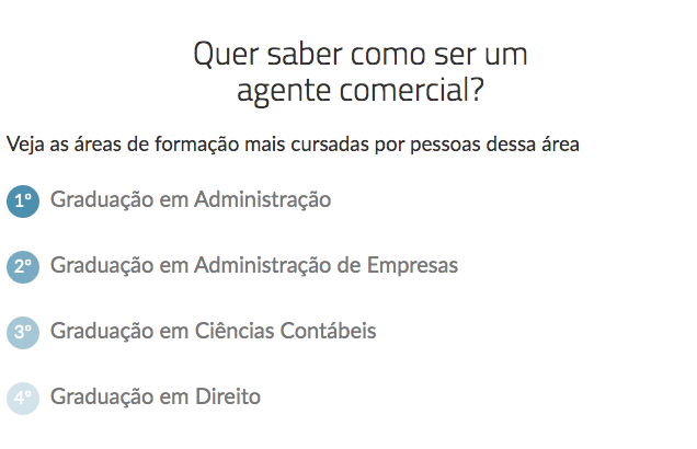 O que faz um agente comercial