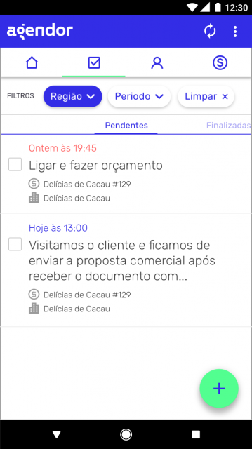 App de cadastro de clientes