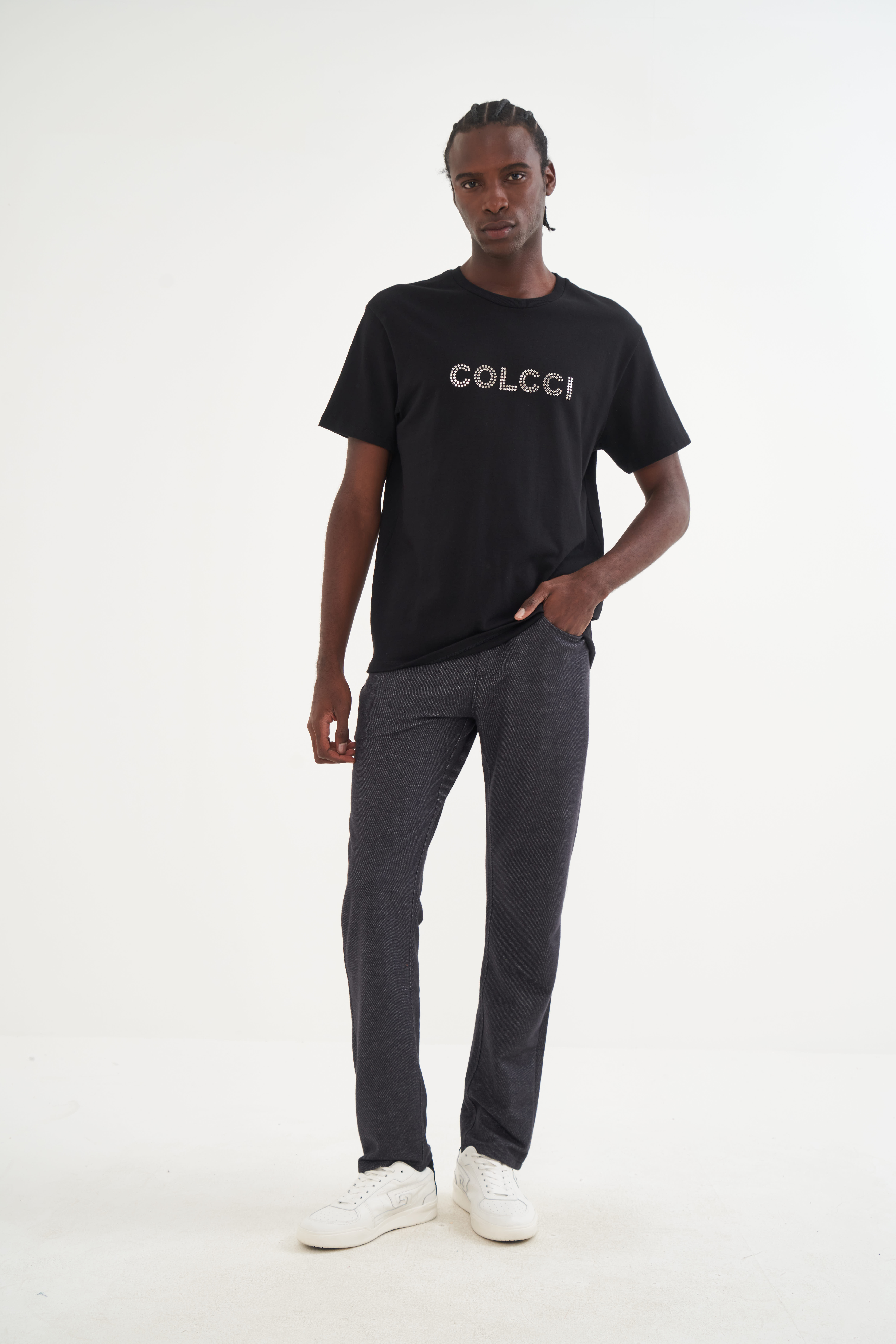 CALÇA LINHO 44 PRETO