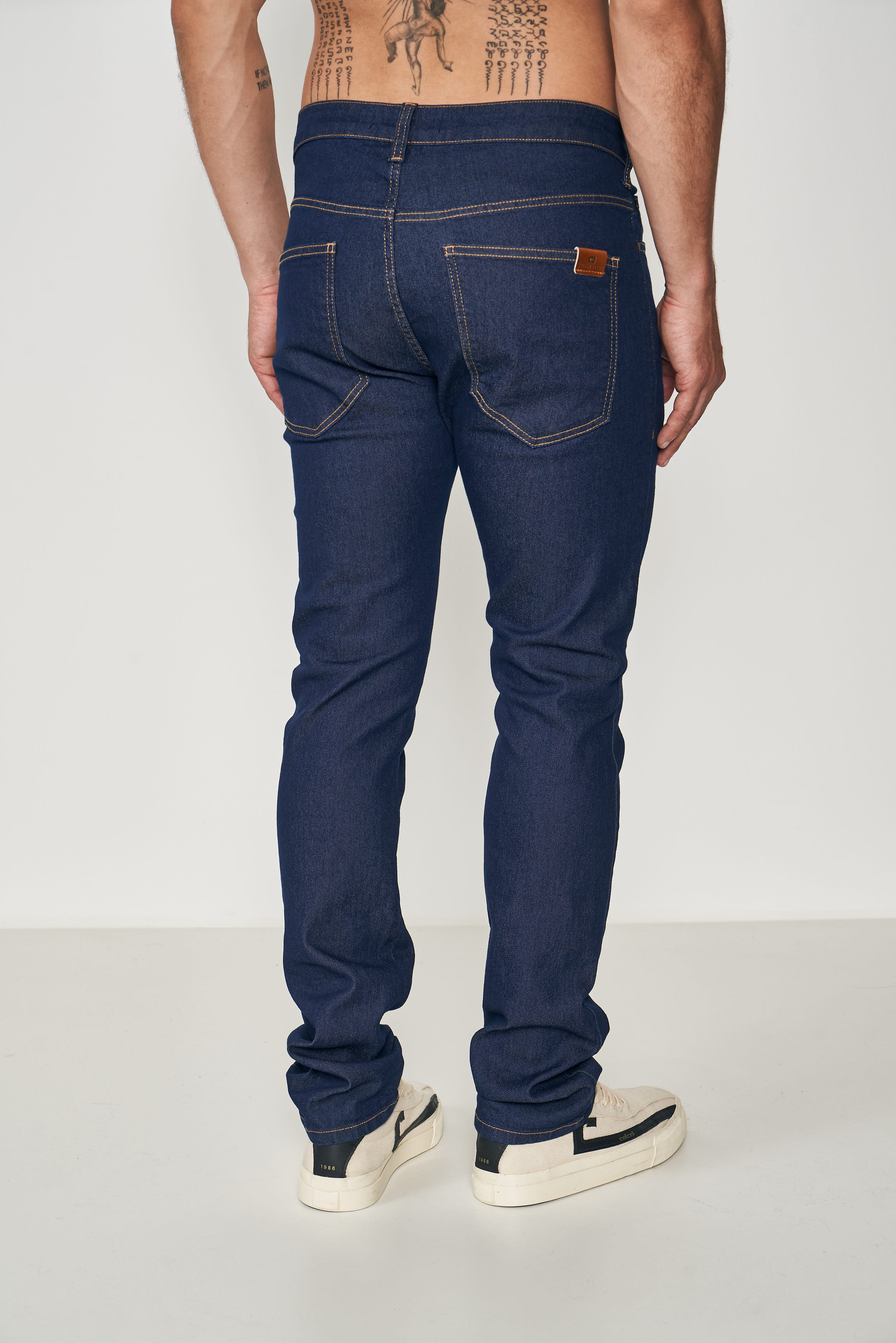 CALÇA JEANS AMSTERDAM 48 INDIGO