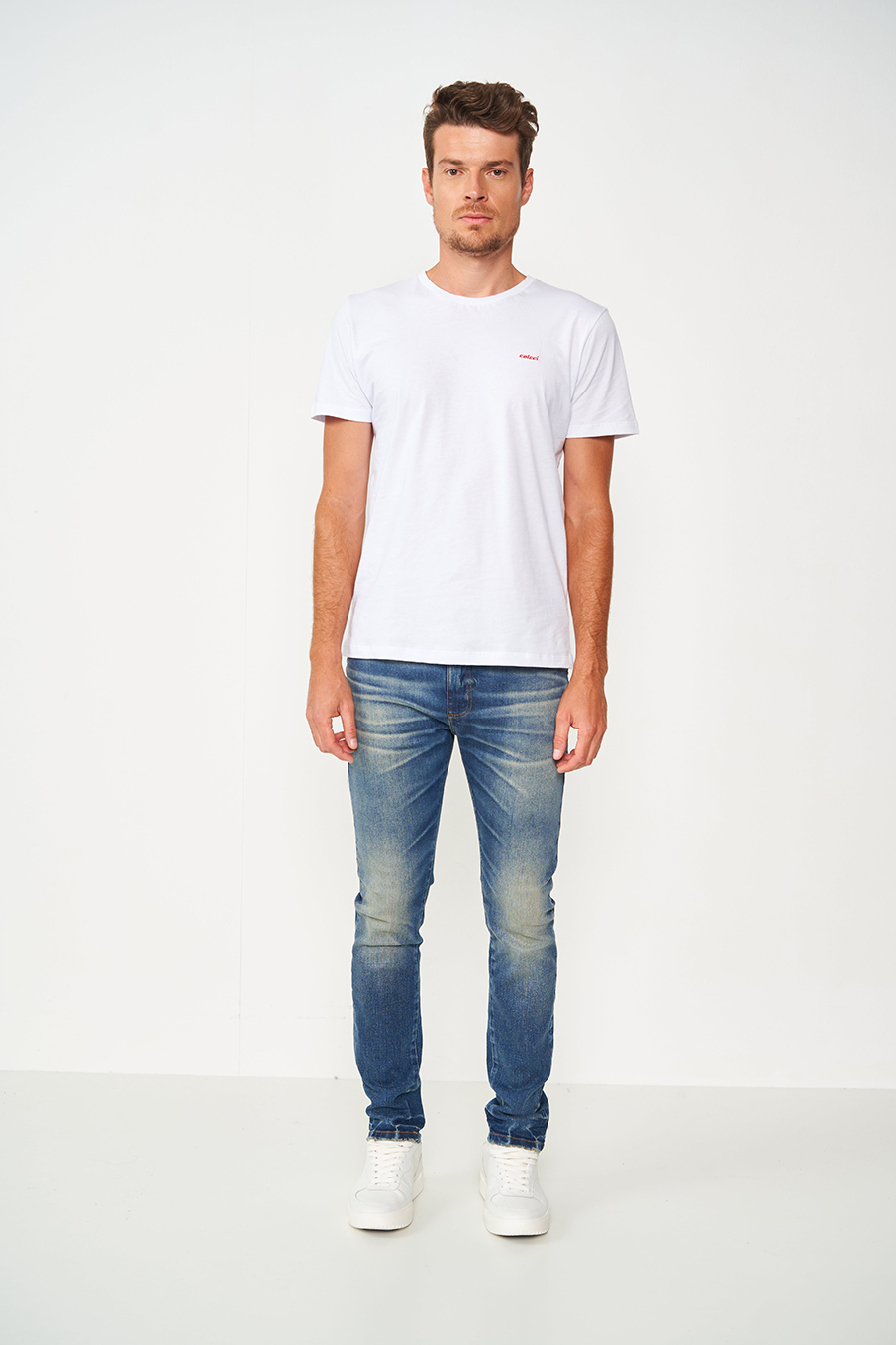 CALÇA JEANS FELIPE SKINNY 42 INDIGO