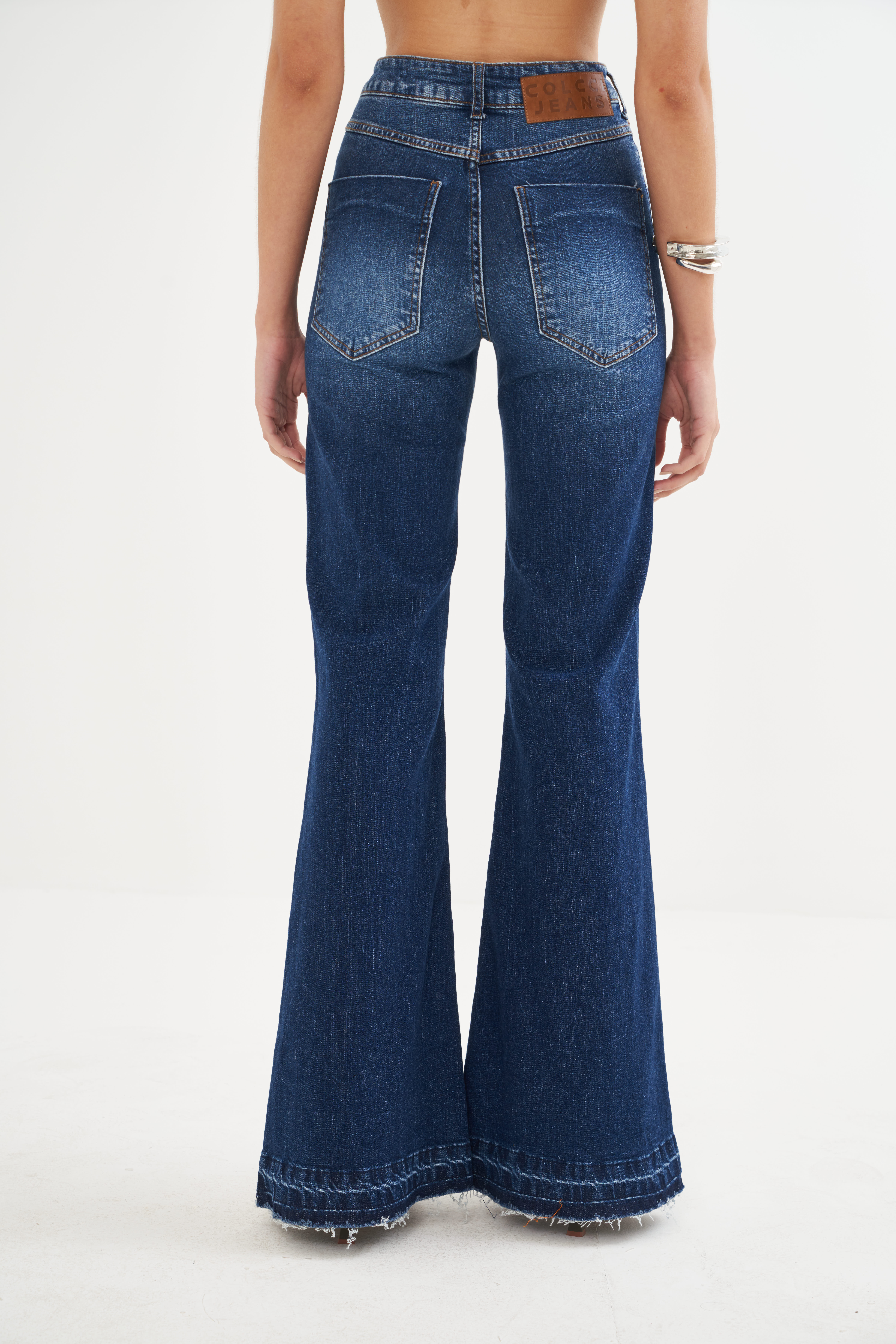 CALÇA JEANS MADRID BOOT CUT 44 INDIGO