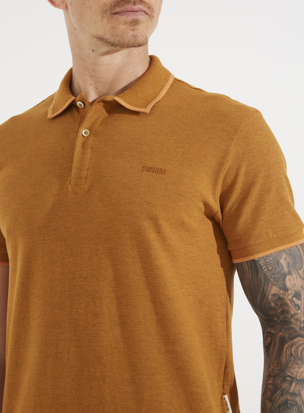 POLO FORUM M AMARELO MULAN