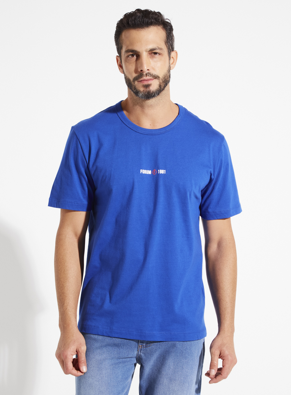 CAMISETA FORUM M AZUL SAPPHIRE