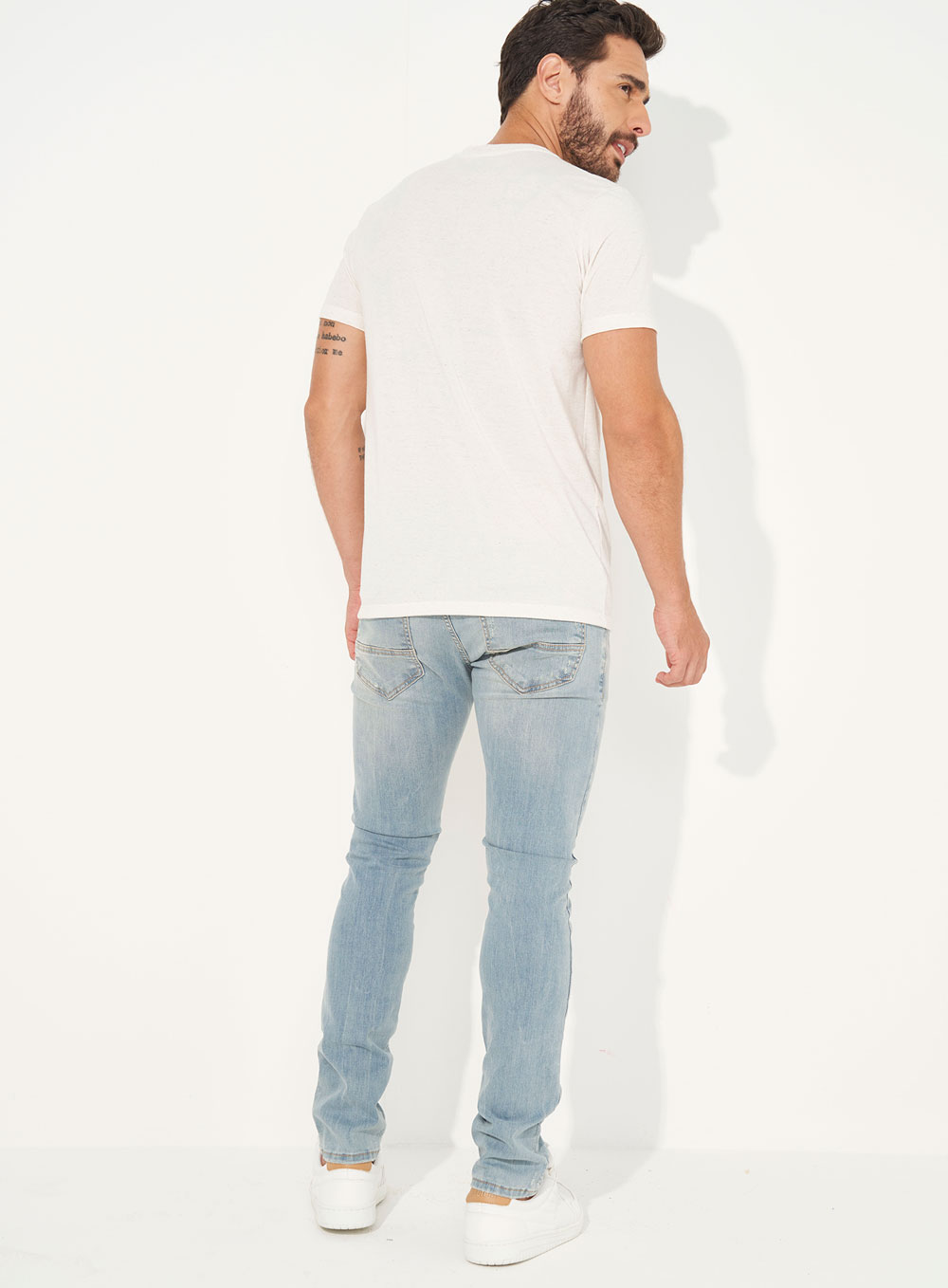 CALÇA JEANS FELIPE SKINNY 50 INDIGO