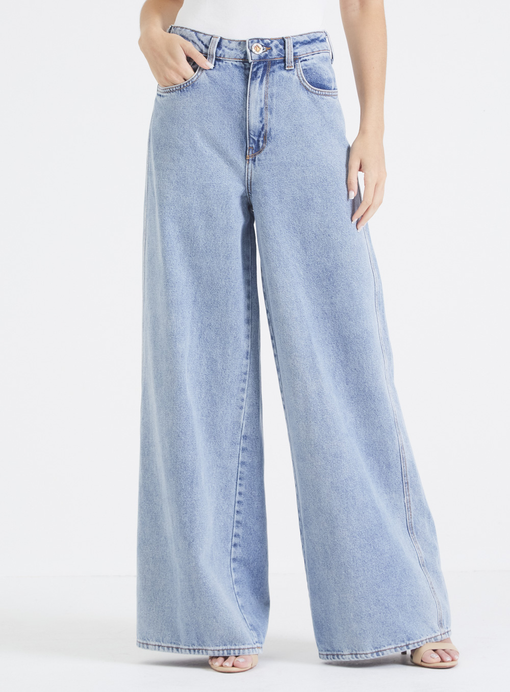 CALÇA JEANS THAIS 44 INDIGO