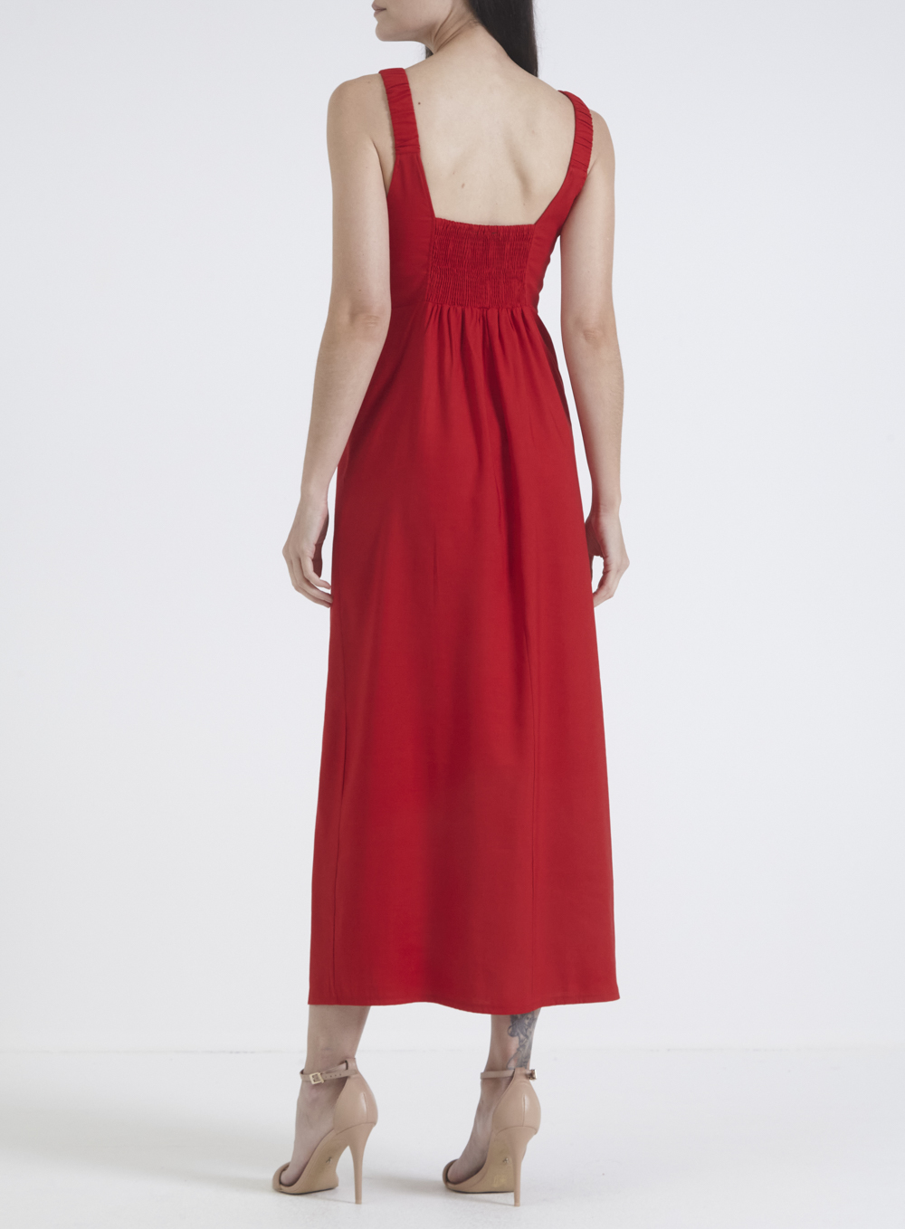 VESTIDO LINHO P PRETO