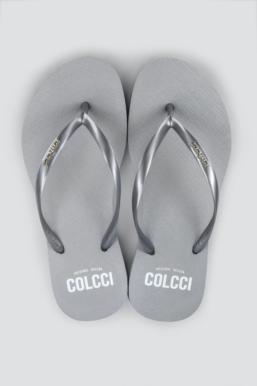 SANDÁLIA FEMININA COLCCI METAL 35-36 PRATA