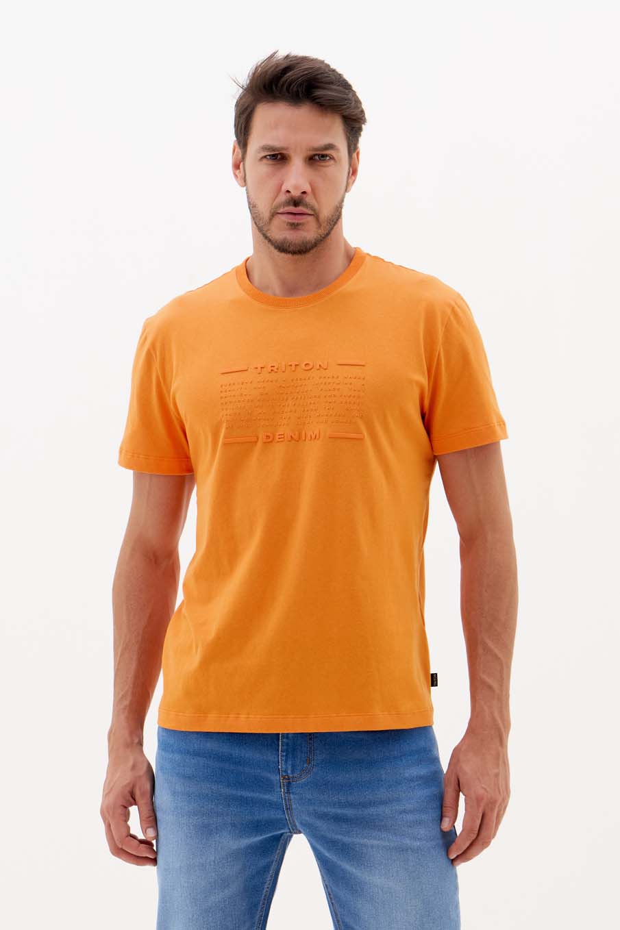 CAMISETA TRITON GG LARANJA SALMONA