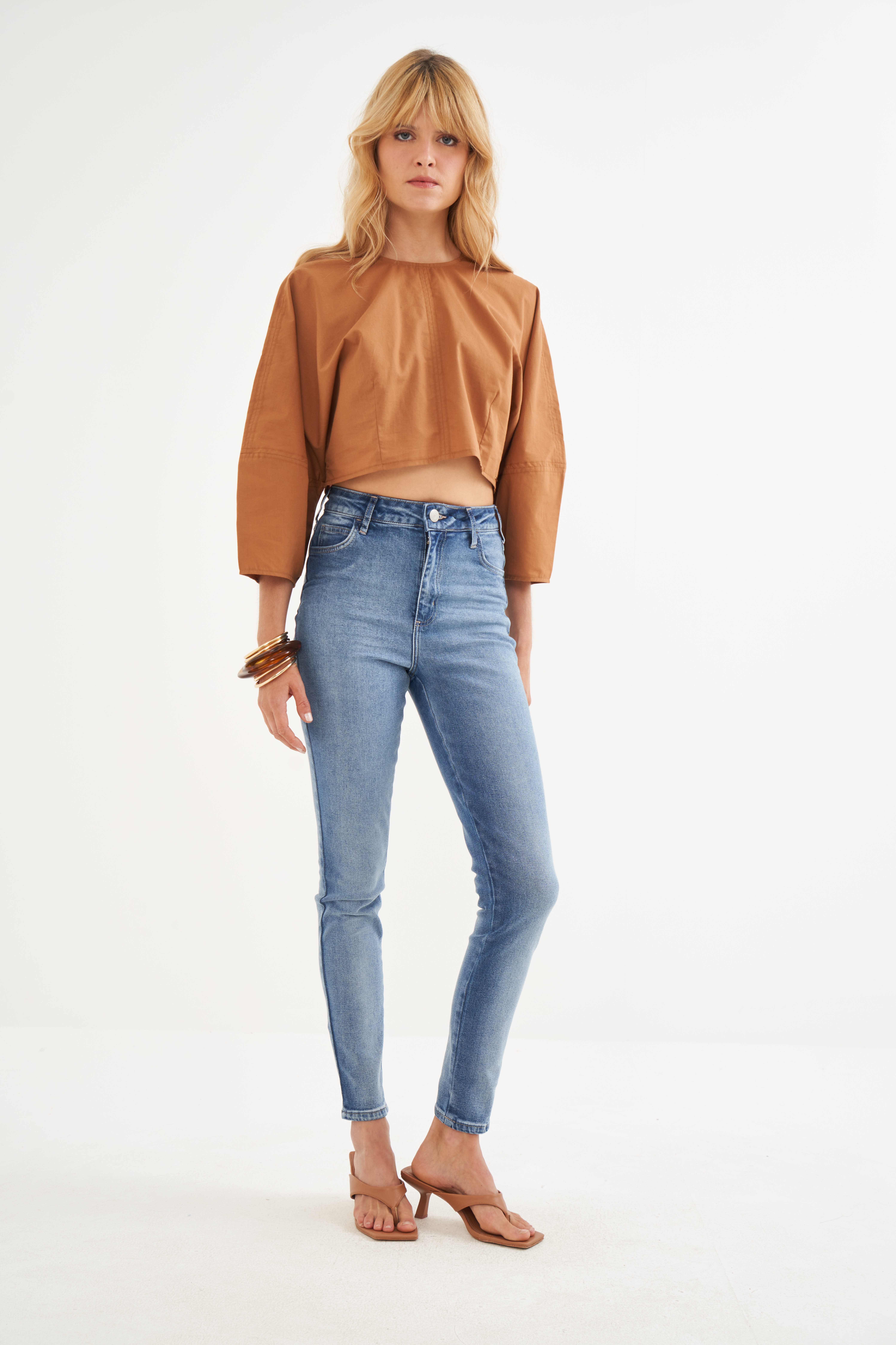 CALÇA JEANS KAREN 38 INDIGO