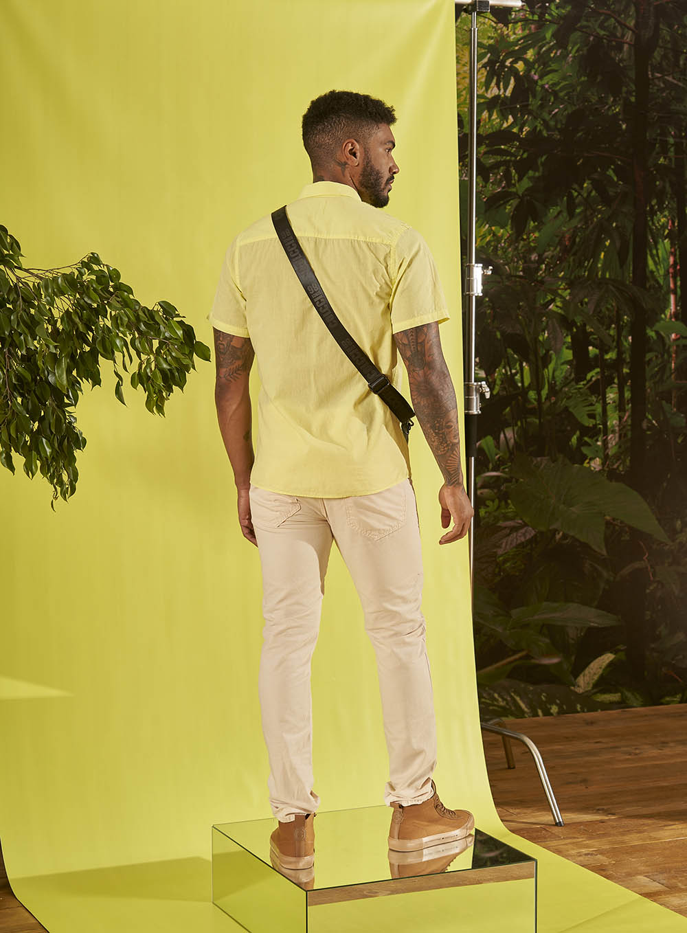 CALÇA SARJA FELIPE 40 BRANCO