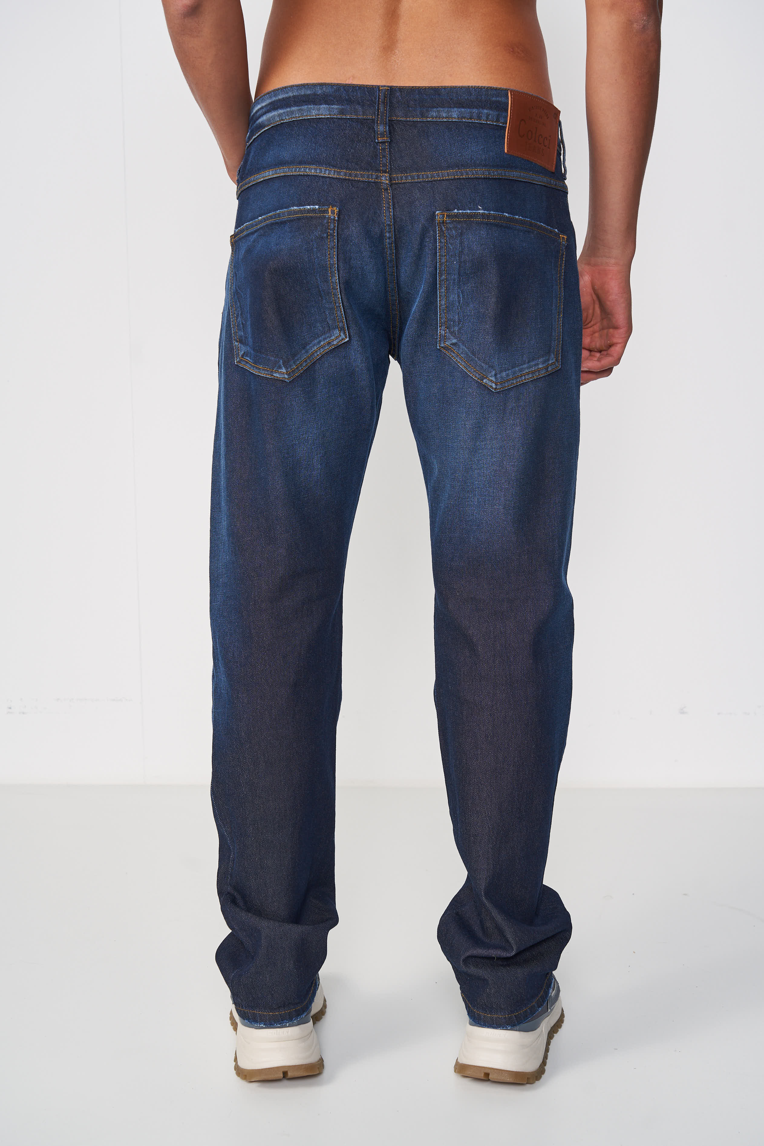 CALÇA JEANS PARIS 42 INDIGO