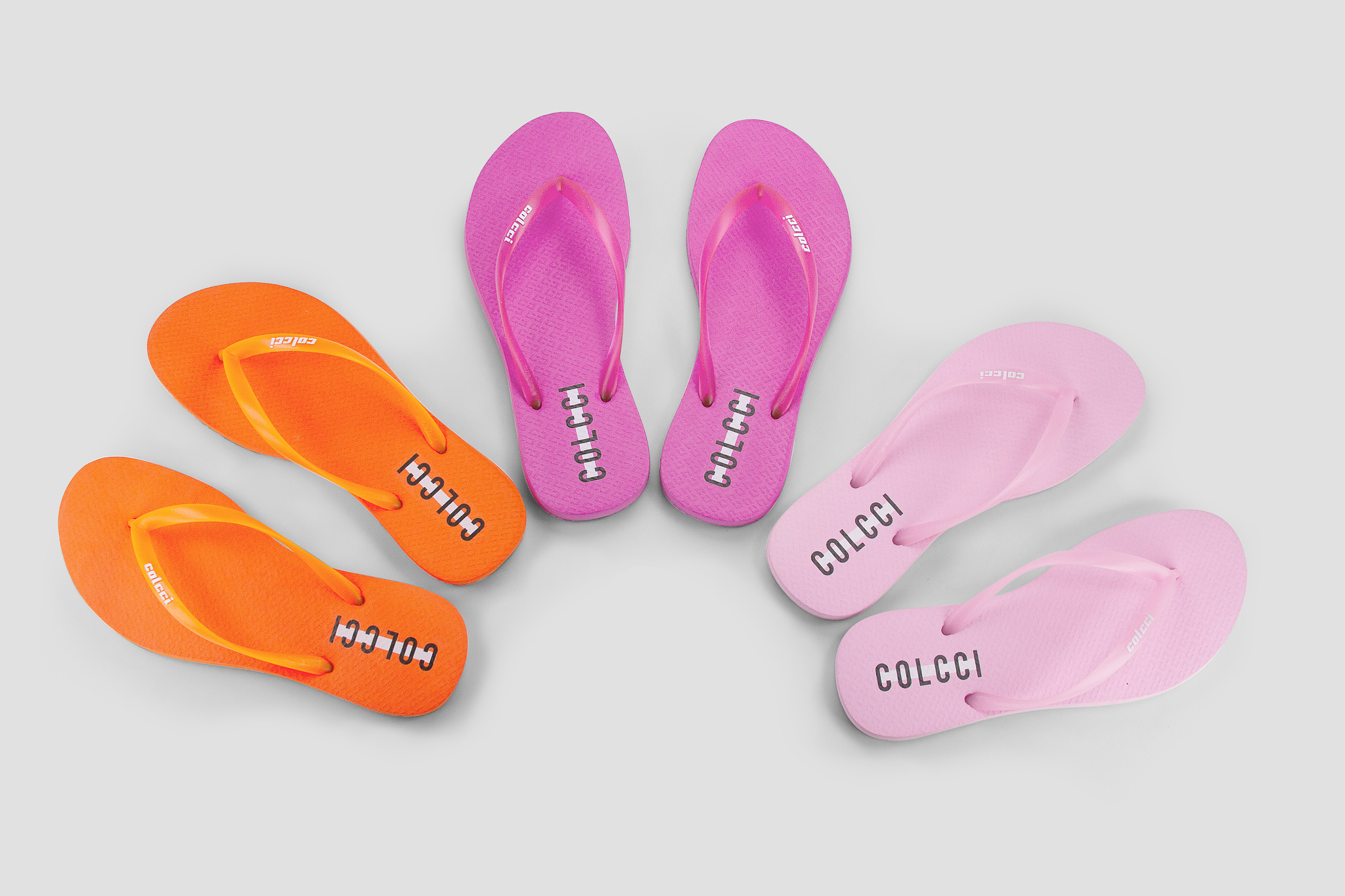 SANDALIA FEM COLCCI BASIC COLOR 35-36 ROSA BOEMIA