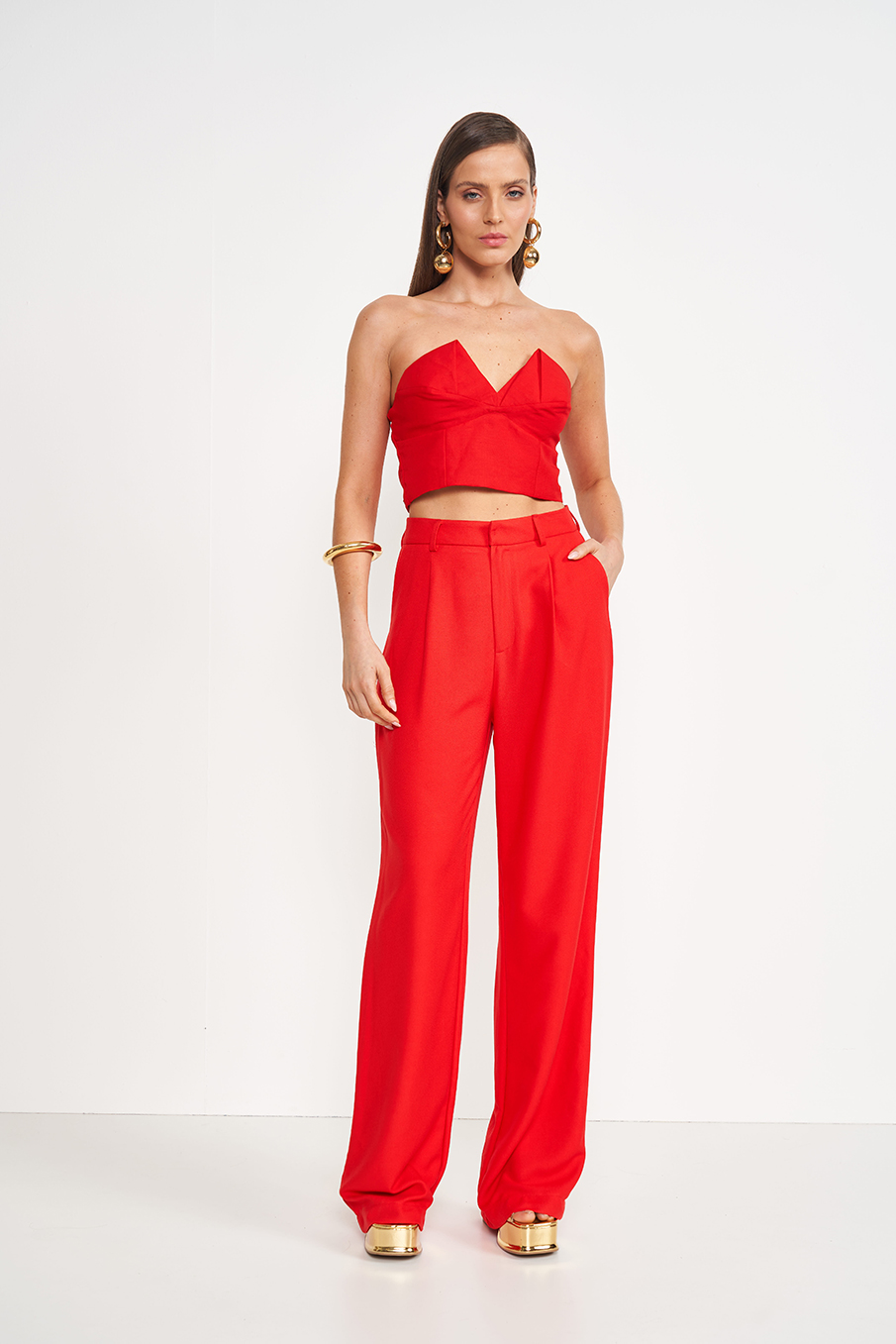 CALÇA COLCCI 40 VERMELHO IFE