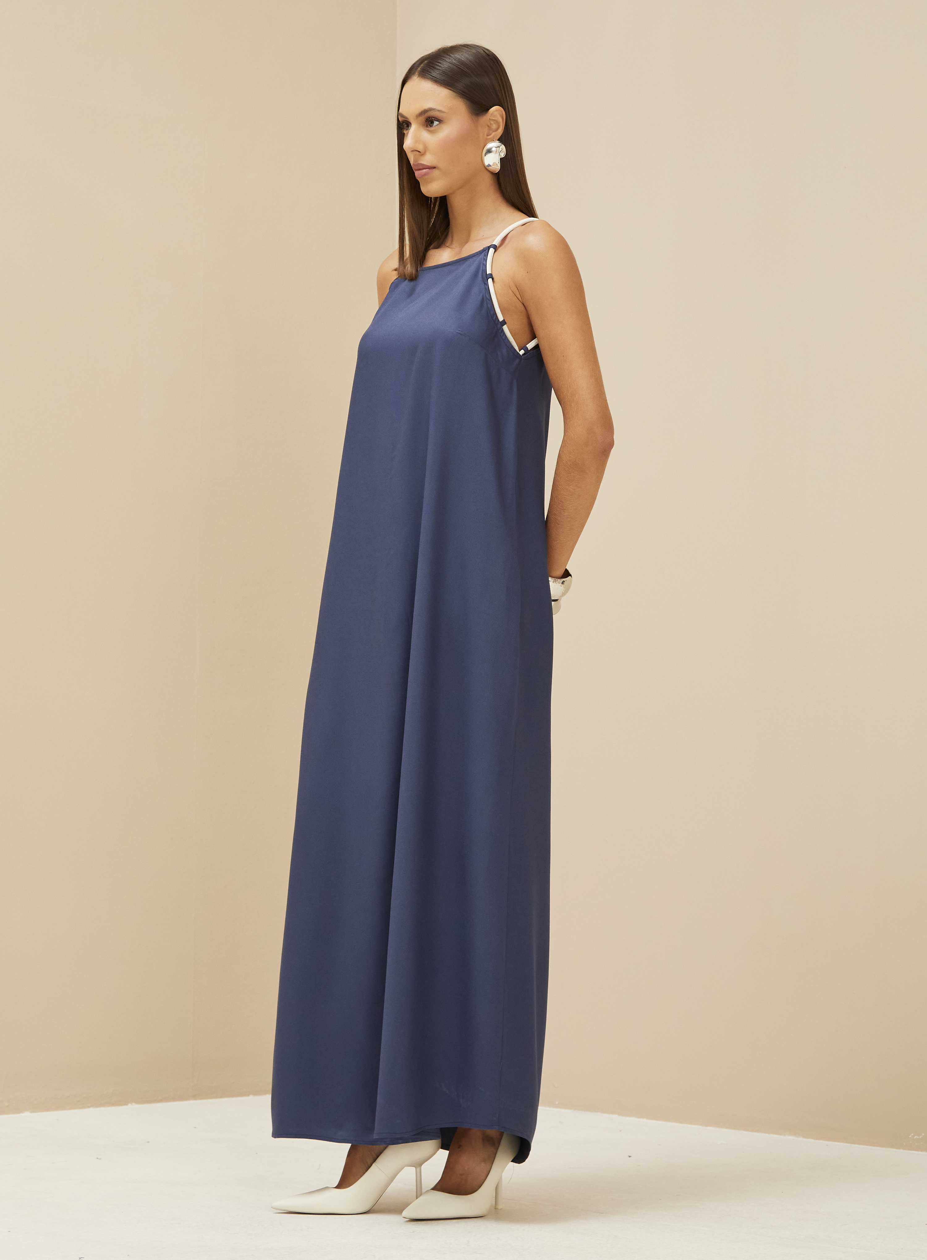 VESTIDO FORUM P AZUL OLYMPIC