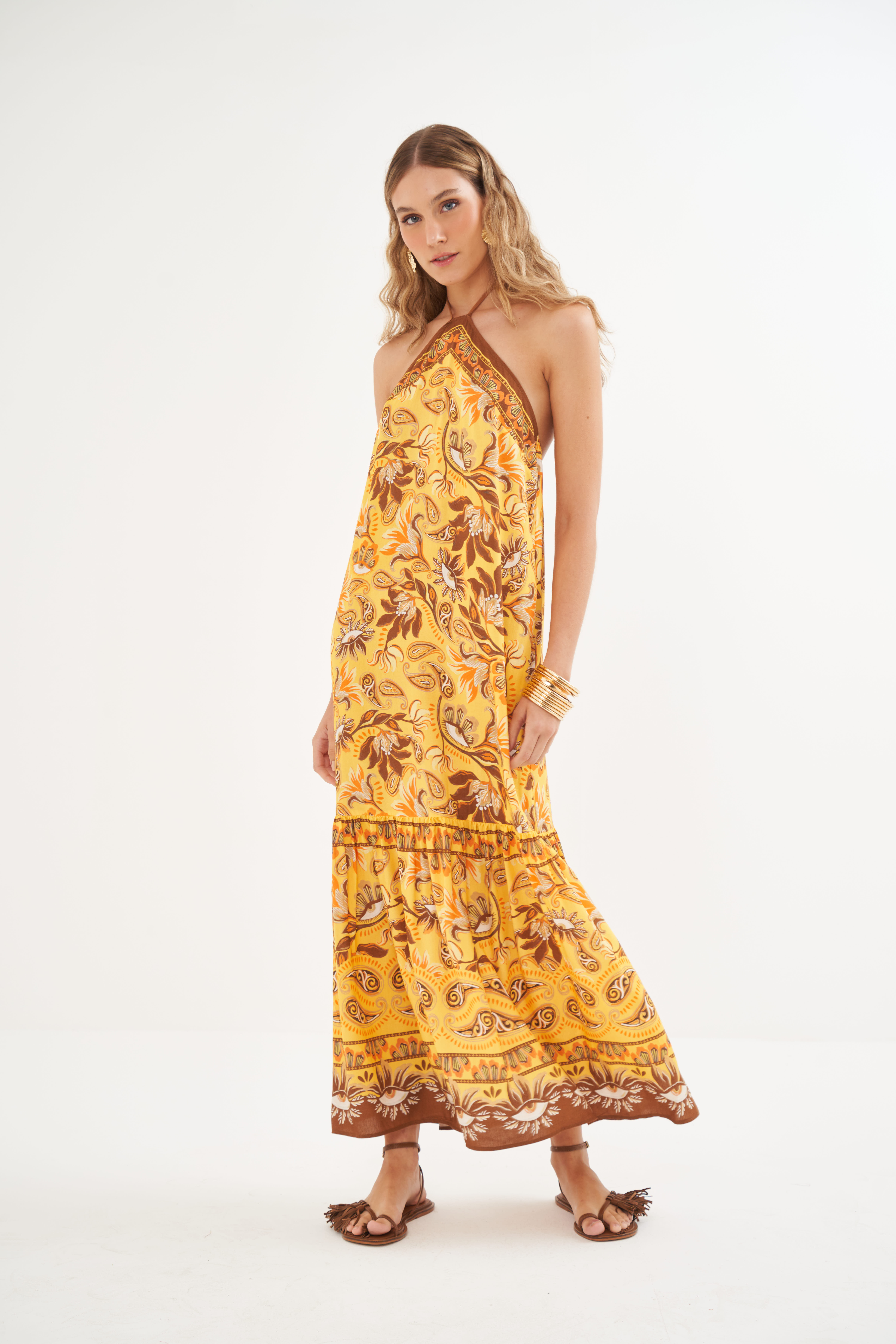 VESTIDO ESTAMPADO M SAPHIRA II