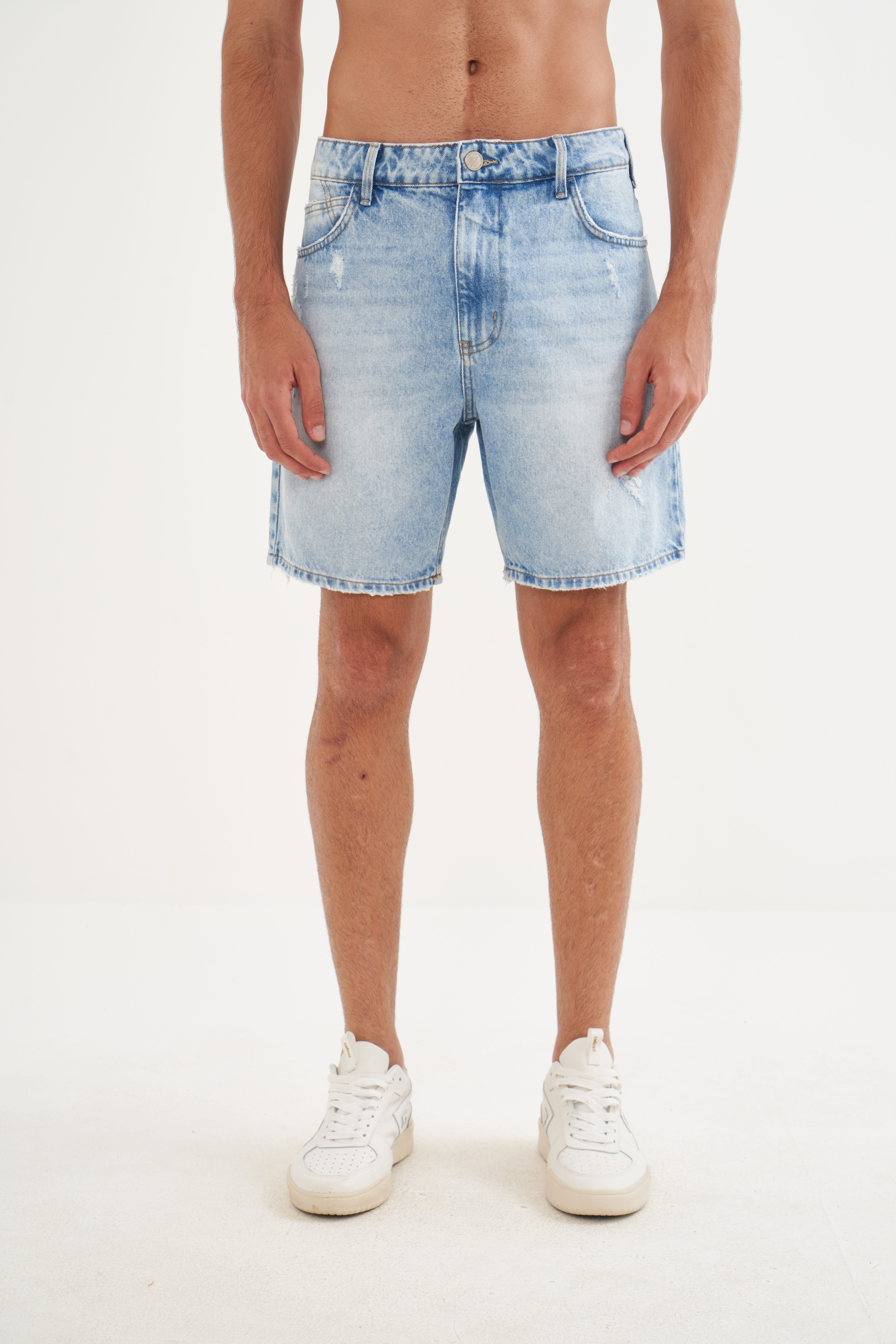 BERMUDA JEANS BONA 44 INDIGO