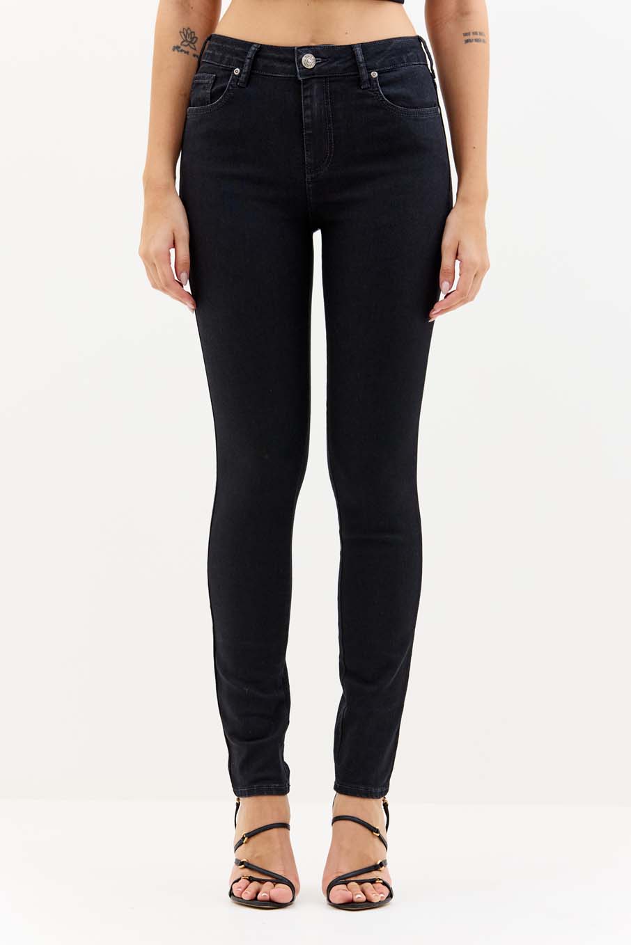 CALÇA JEANS MICHELE 38 IND.PRETO