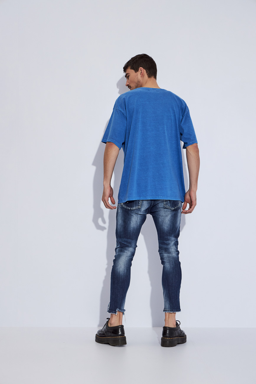 CAMISETA TRITON M AZUL TILE