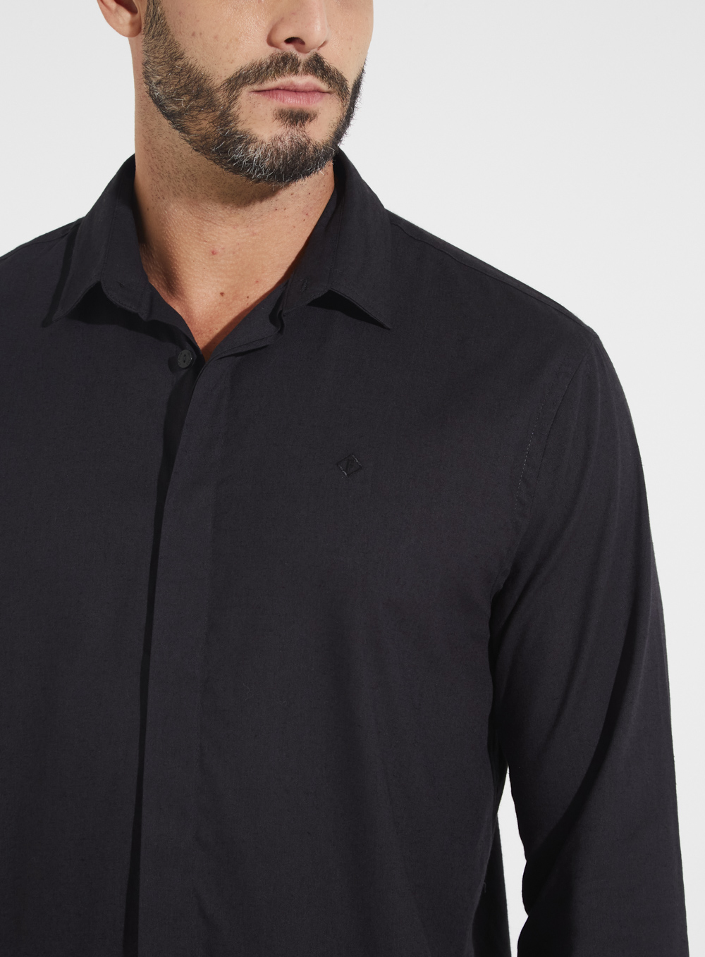 CAMISA LINHO RELAX GG PRETO