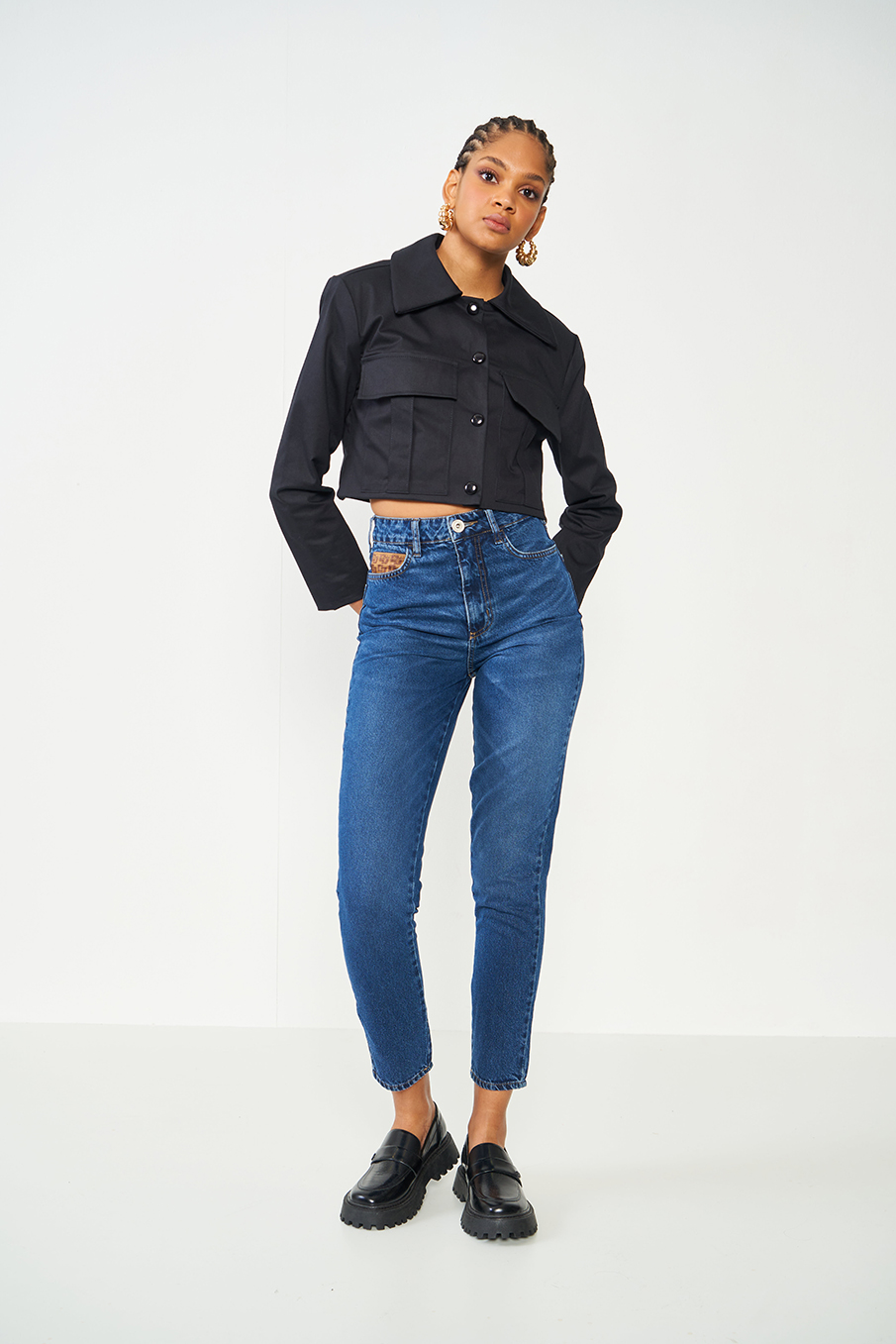 CALÇA JEANS BRUNA 36 INDIGO