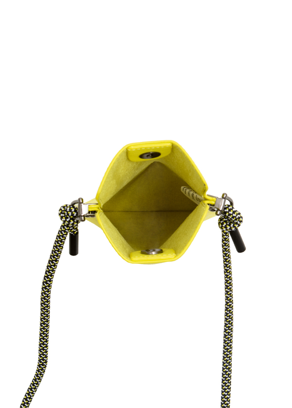BOLSA FEM COLCCI CROSSBODY FLAT LISA U AMARELO ATA