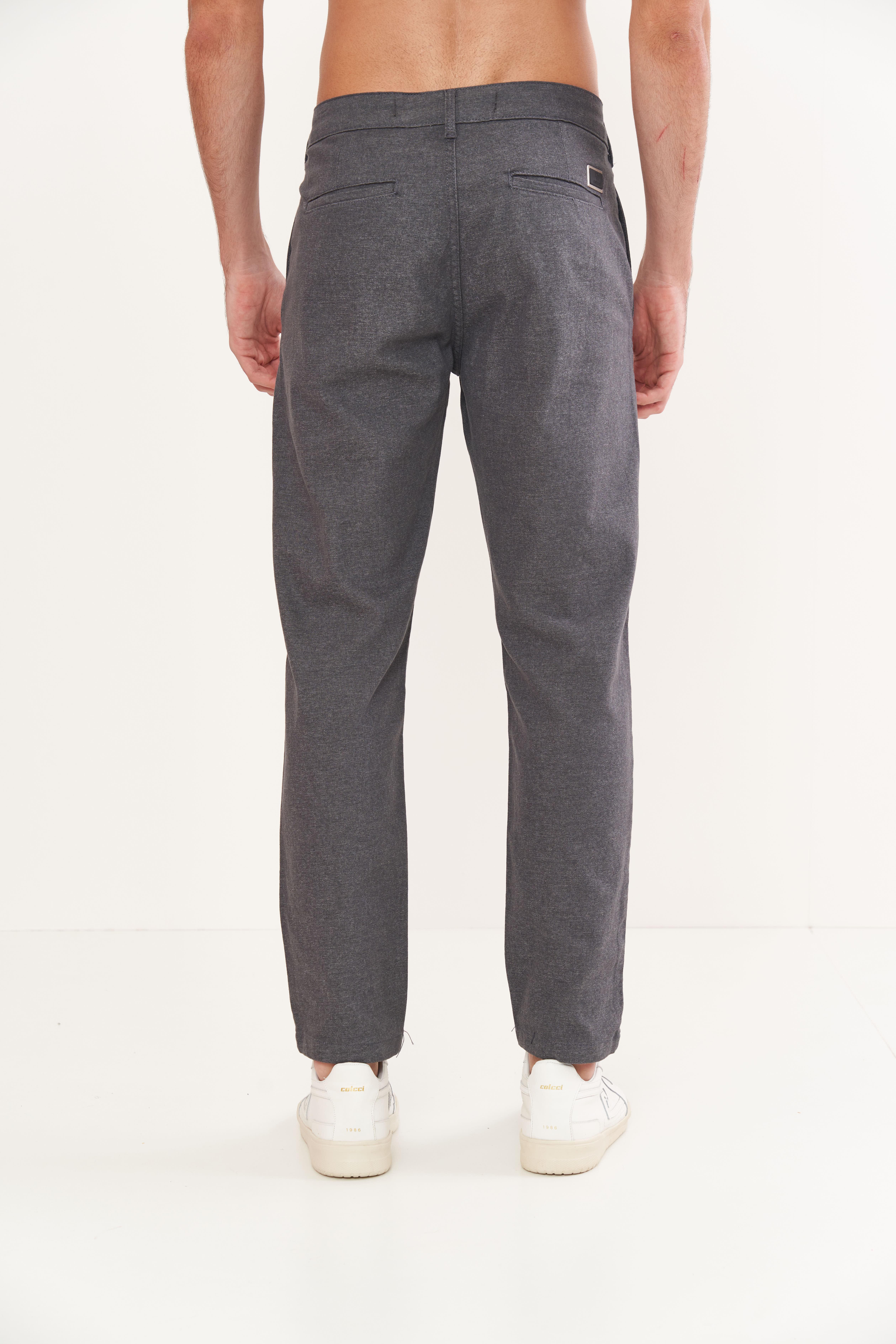 CALÇA SARJA NEW CHINO 40 CINZA STELLE