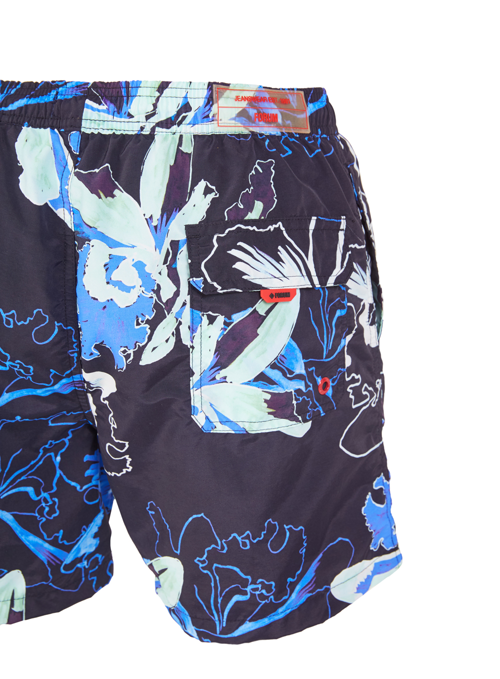 BEACHSHORT ESTAMPADO P PRETO/AZUL/VERD