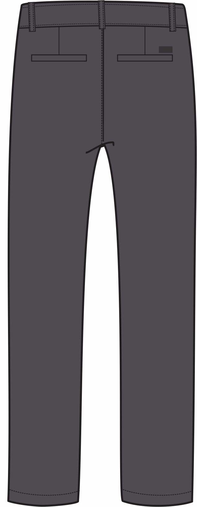 CALÇA TRITON 44 CINZA FULIGEM