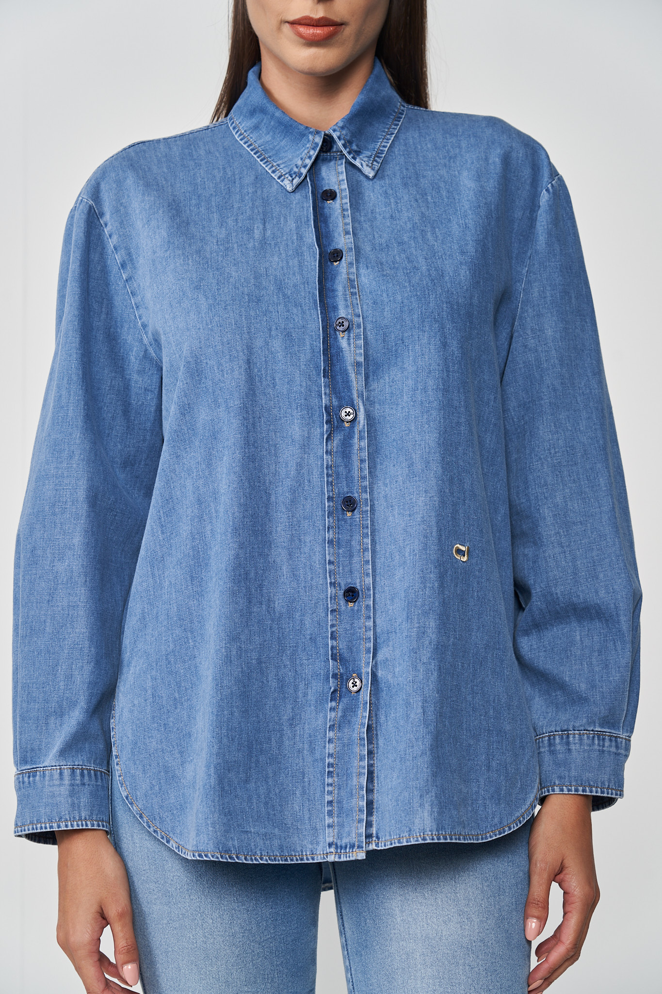 CAMISA JEANS M INDIGO