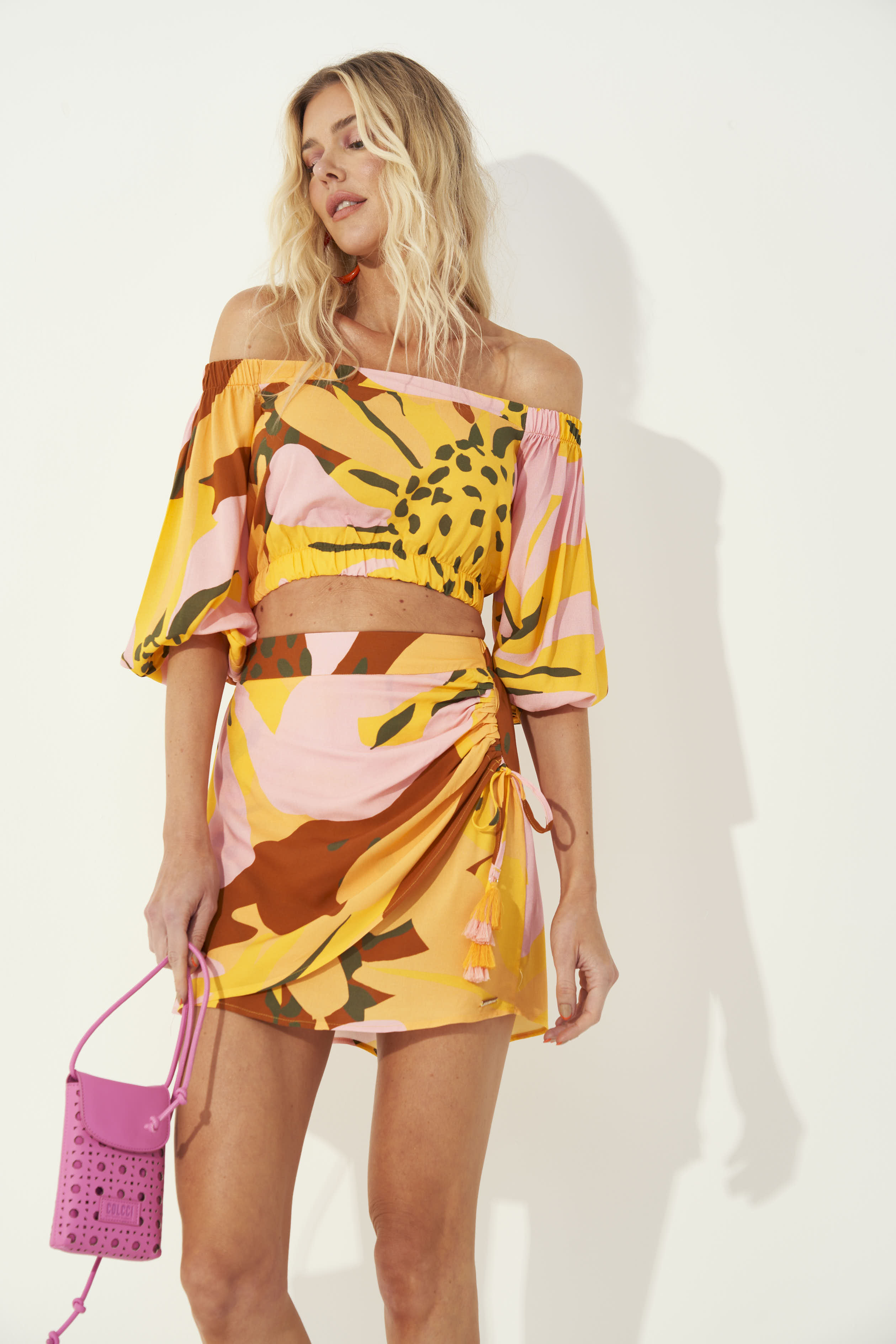 BLUSA ESTAMPADA P MAXI HIBISCO