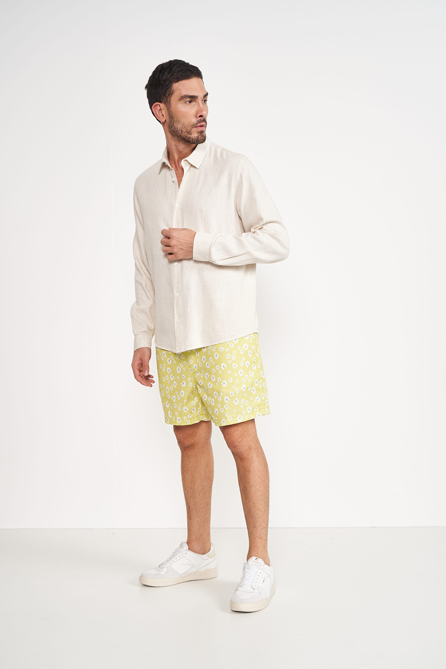 CAMISA LINHO RELAX GG OFF SHELL
