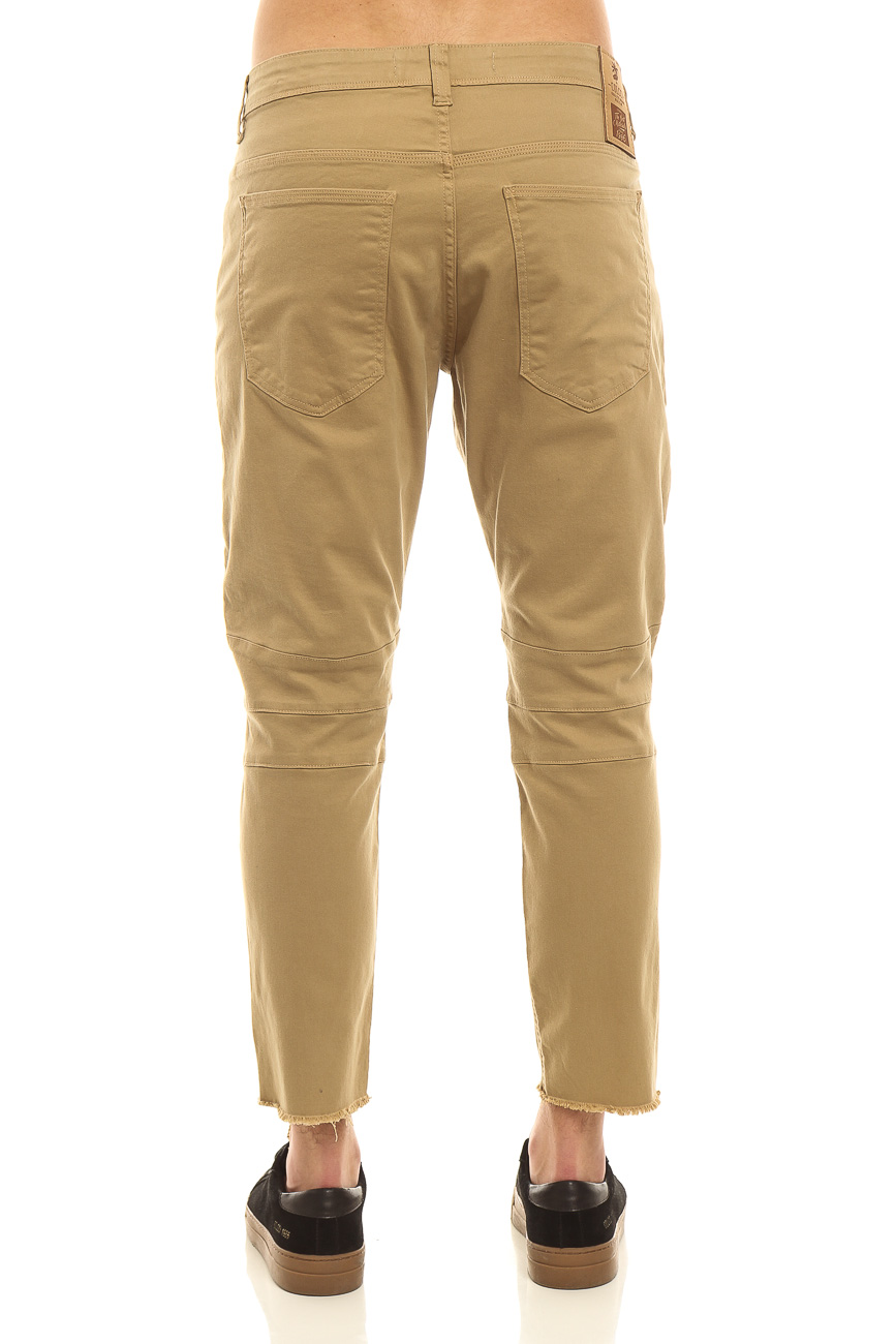 CALÇA SARJA JOHN CROPPED 44 VERDE MANJERICA