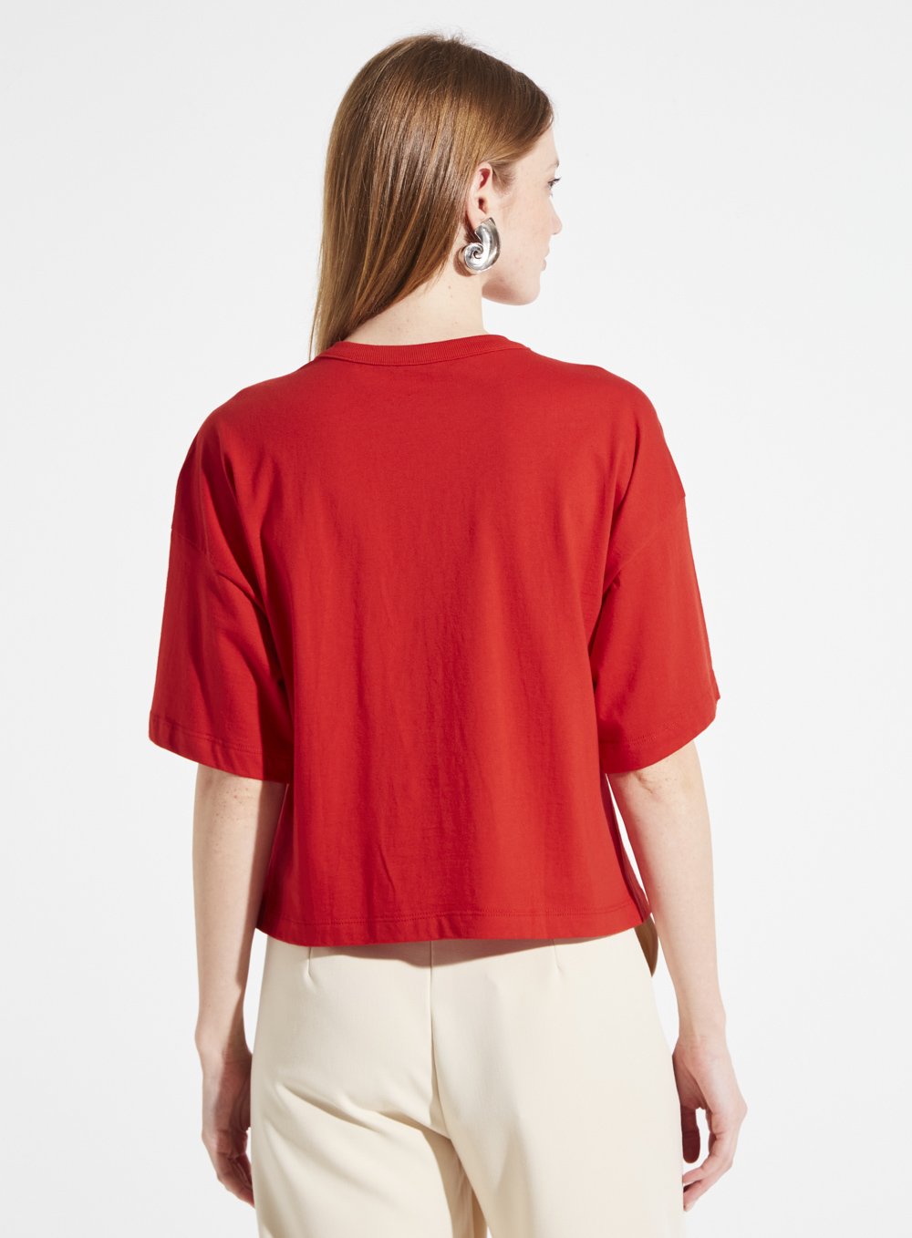 CAMISETA FORUM P VERMELHO SPARKLY