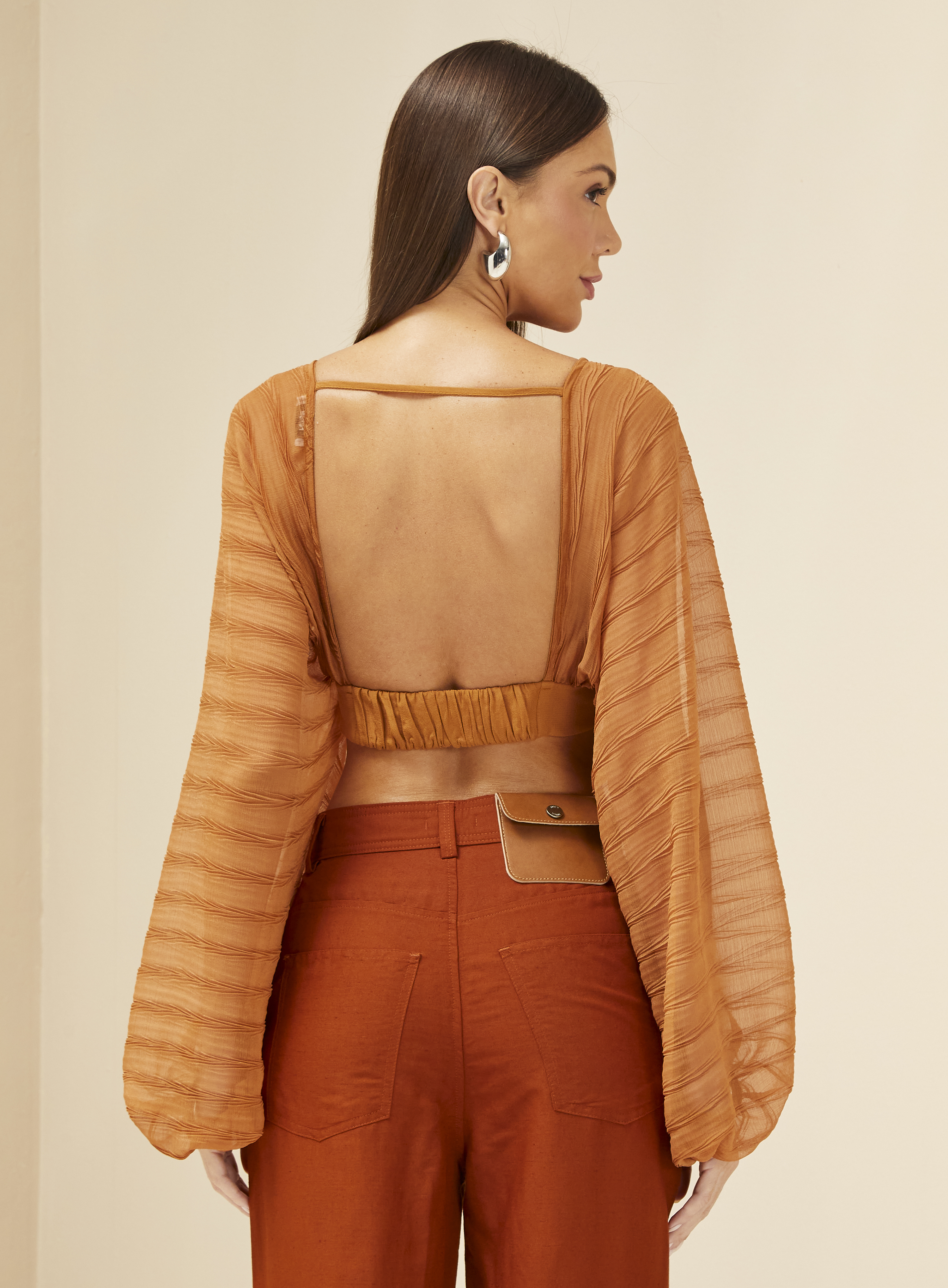 BLUSA FORUM G BEGE BELGATI