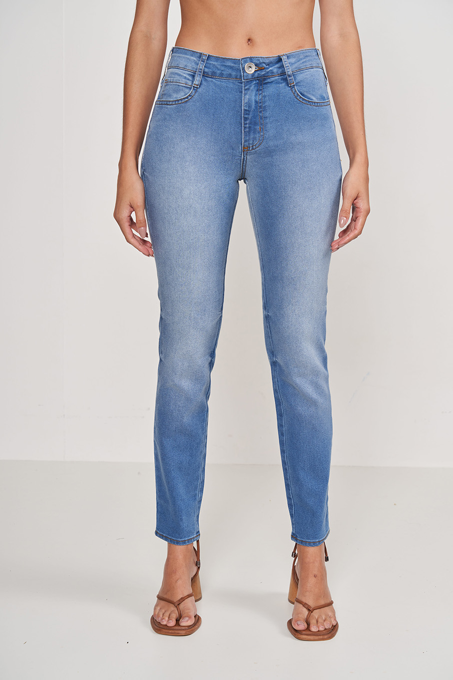 CALÇA JEANS BIA 44 INDIGO