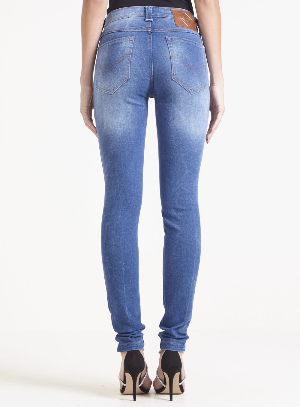 CALÇA JEANS MARISA SKINNY 36 INDIGO