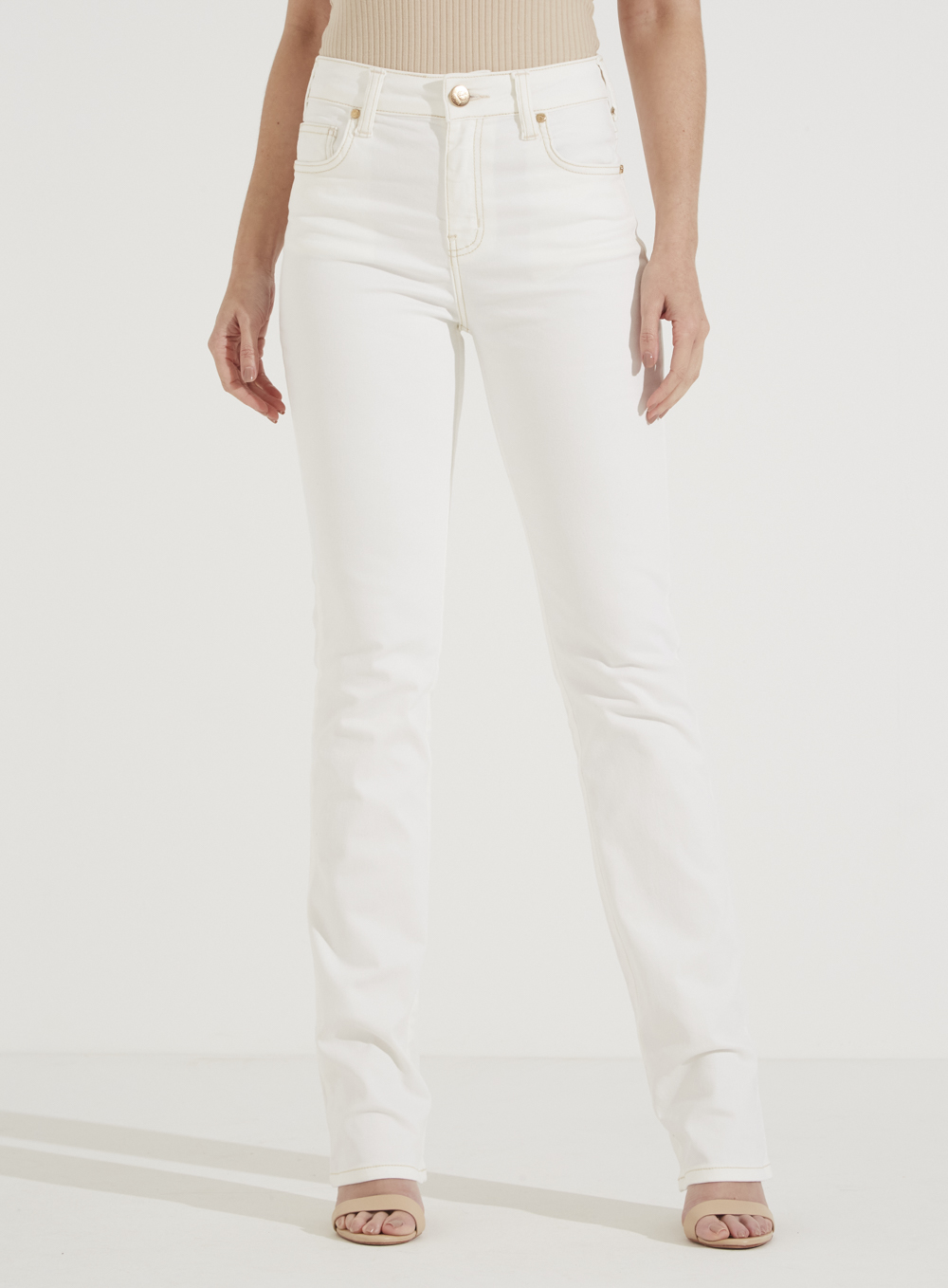 CALÇA SARJA MARISA 2 SLIM 38 OFF SHELL
