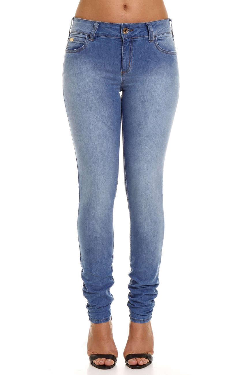 CALCA JEANS FATIMA 34 INDIGO