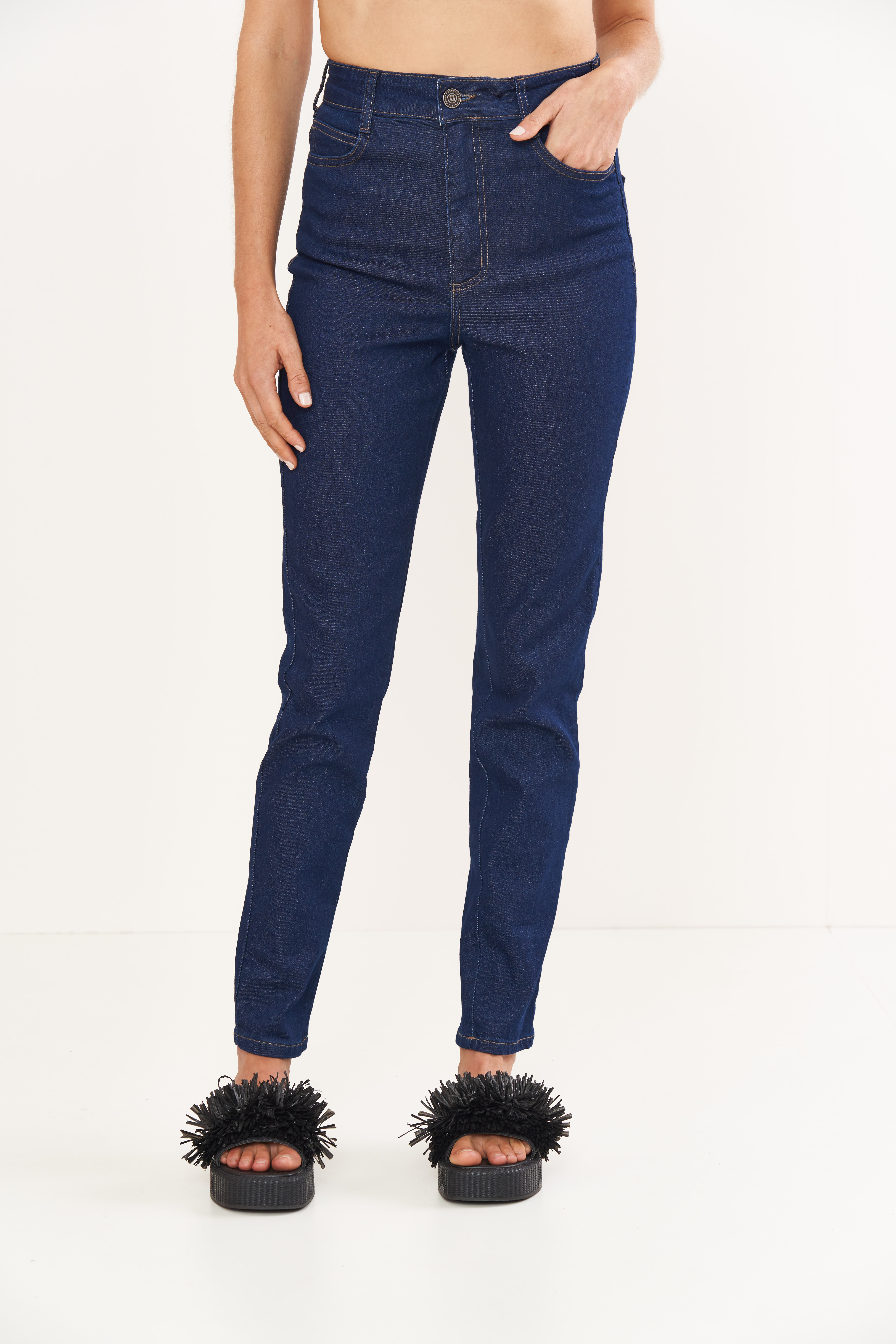 CALÇA JEANS MADRID STRETCH 38 INDIGO