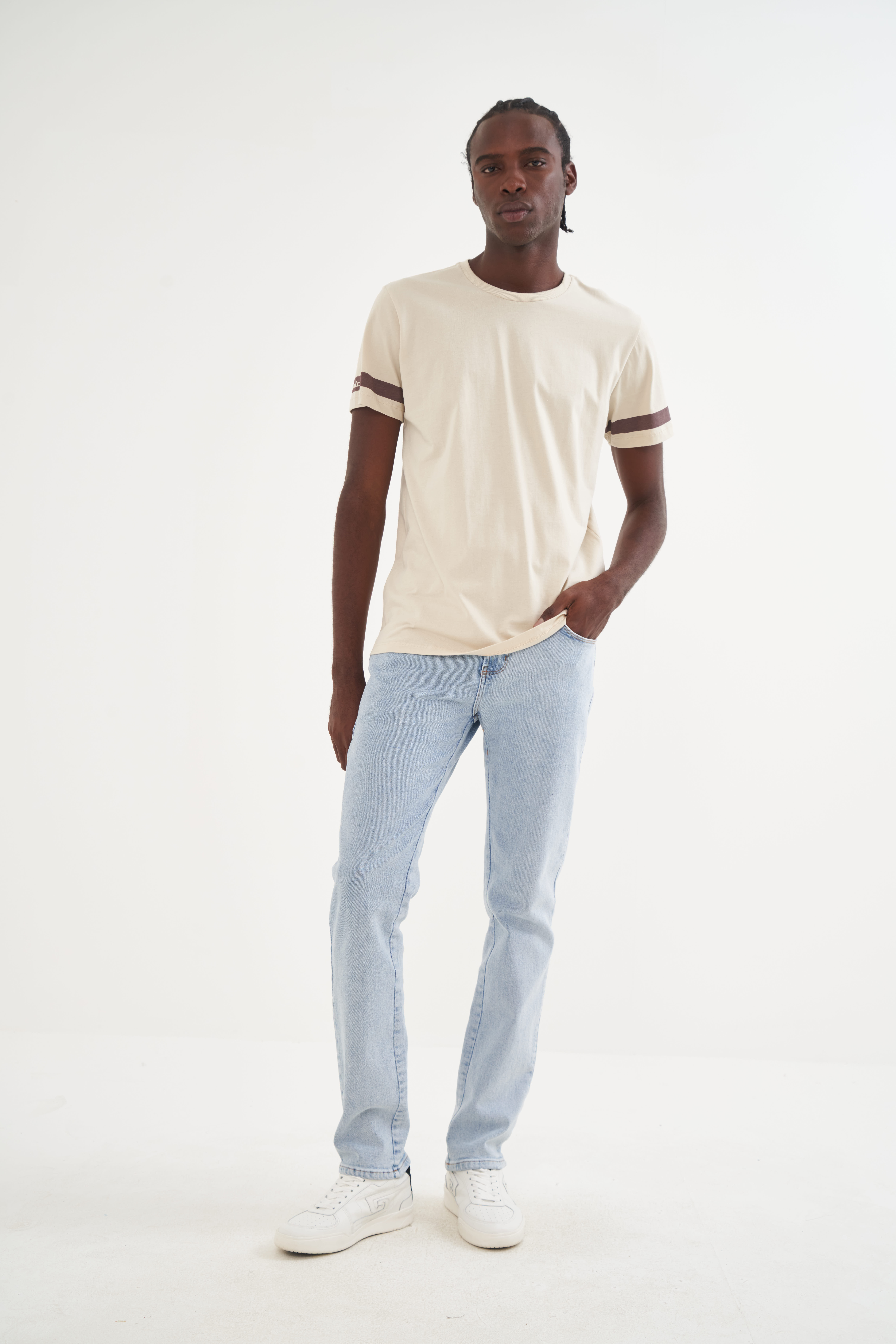 CAMISETA COLCCI M BEGE TAUPE