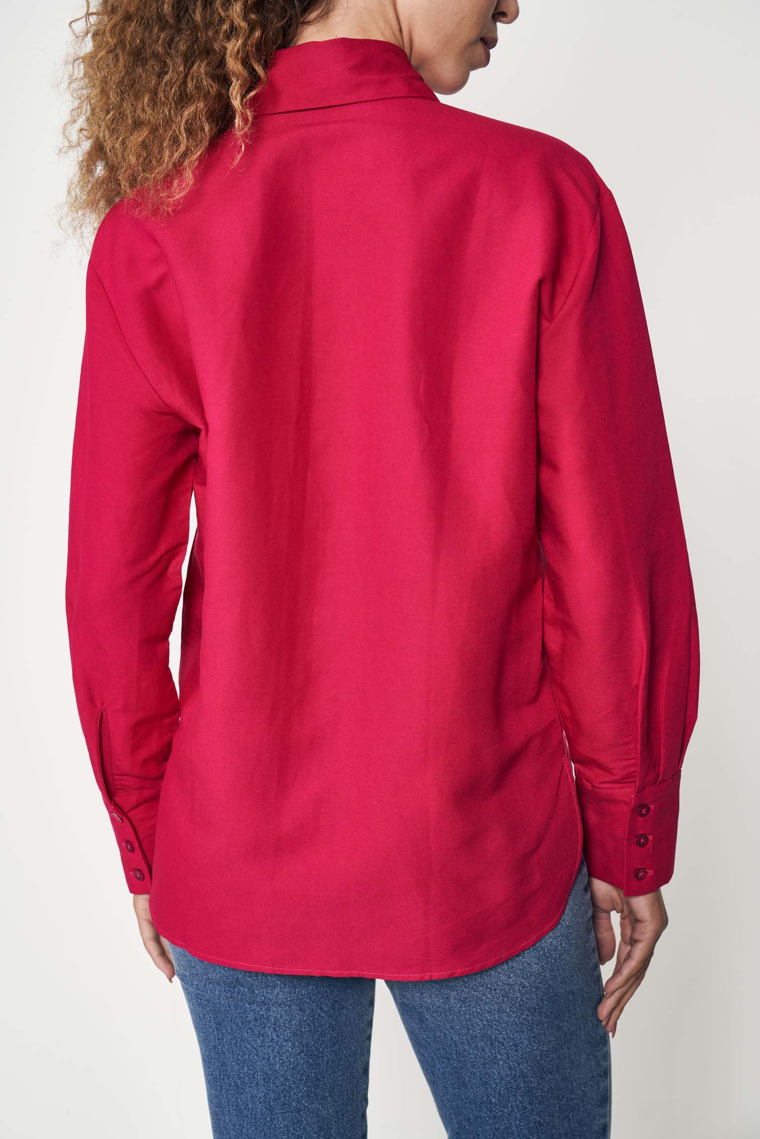 CAMISA LINHO PP ROSA TIMELESS