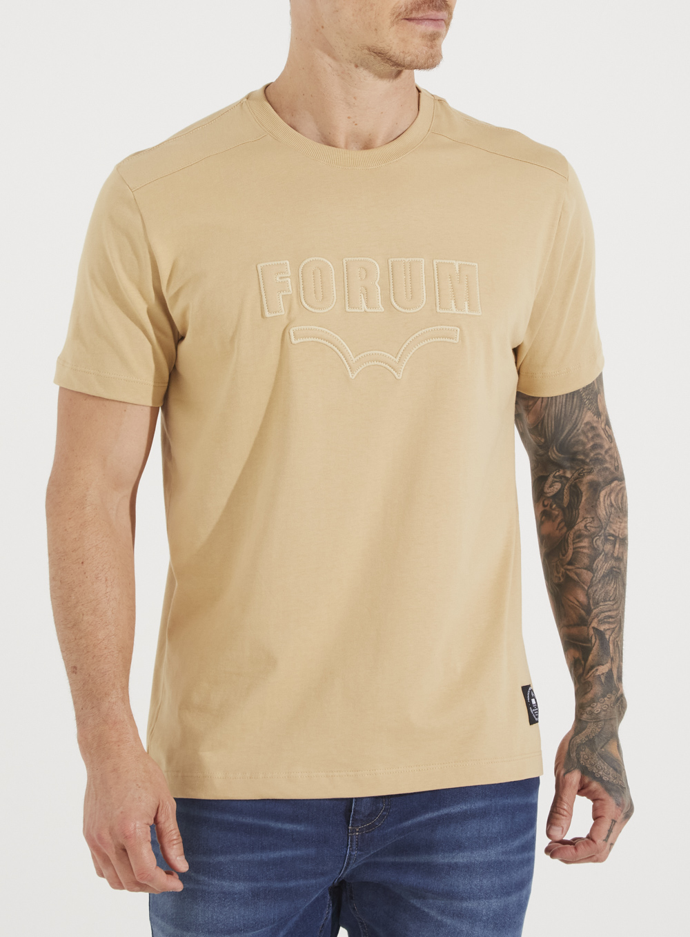 CAMISETA FORUM M BEGE INCENSE