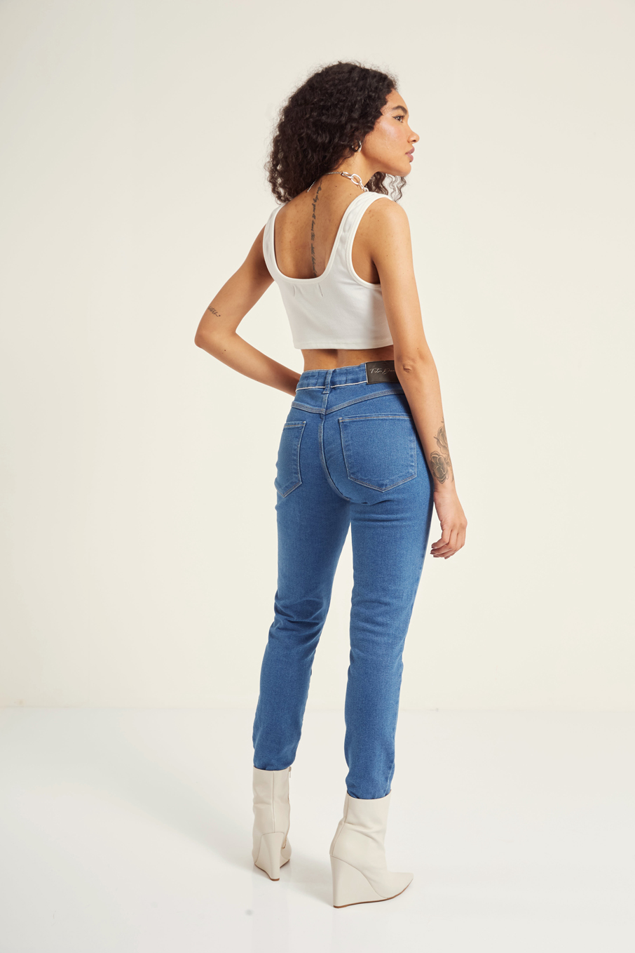 CALÇA JEANS GRACIANE 38 INDIGO