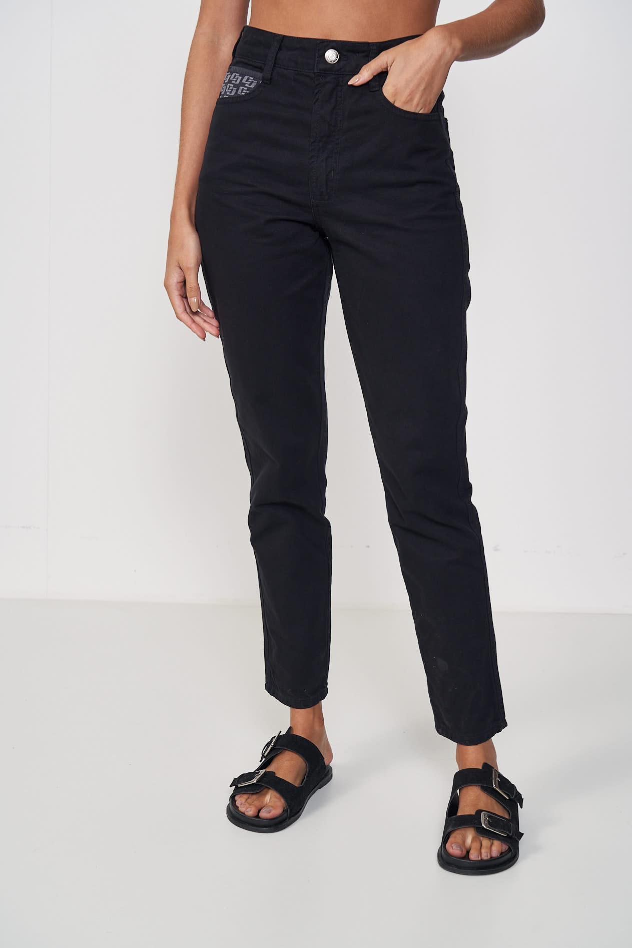 CALÇA SARJA BRUNA 38 PRETO