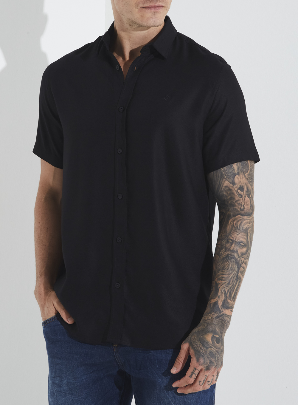 CAMISA RELAX GG PRETO